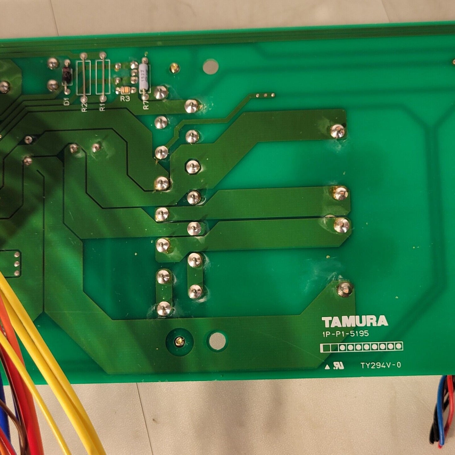 Tamura 1P-P1-5195 Circuit Board From Jeol SM67010BU Electron Microscope