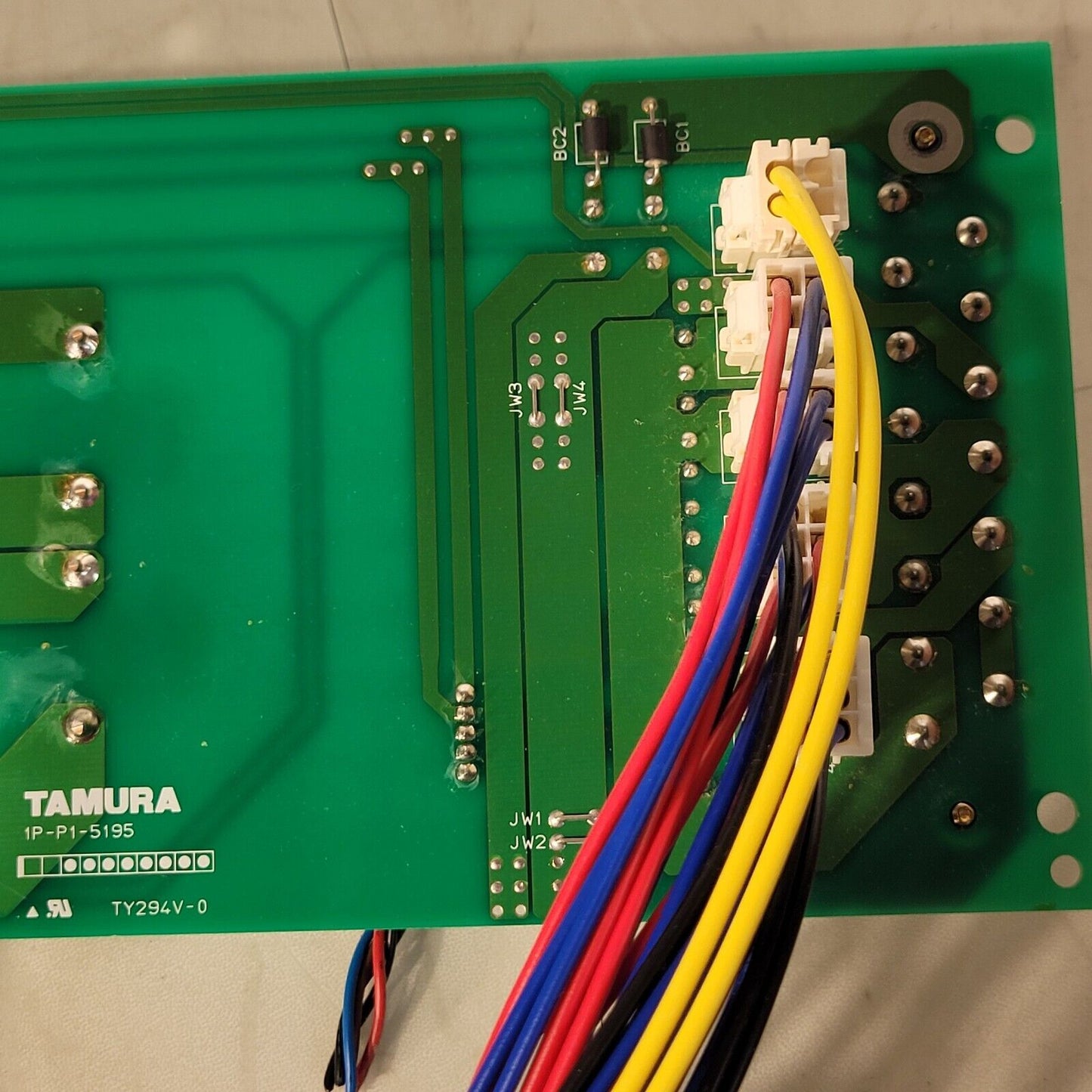 Tamura 1P-P1-5195 Circuit Board From Jeol SM67010BU Electron Microscope
