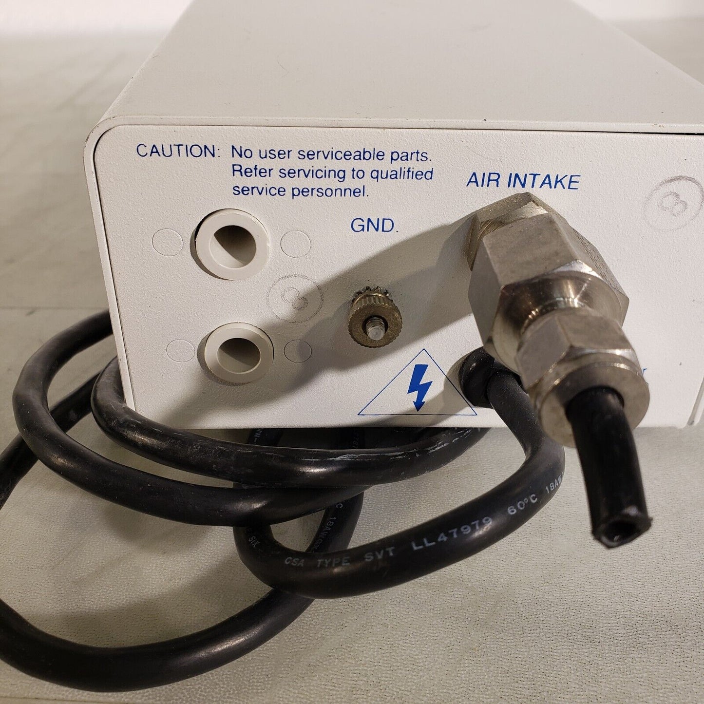 Static Control Services Airflow Controller Serial Number 0049518