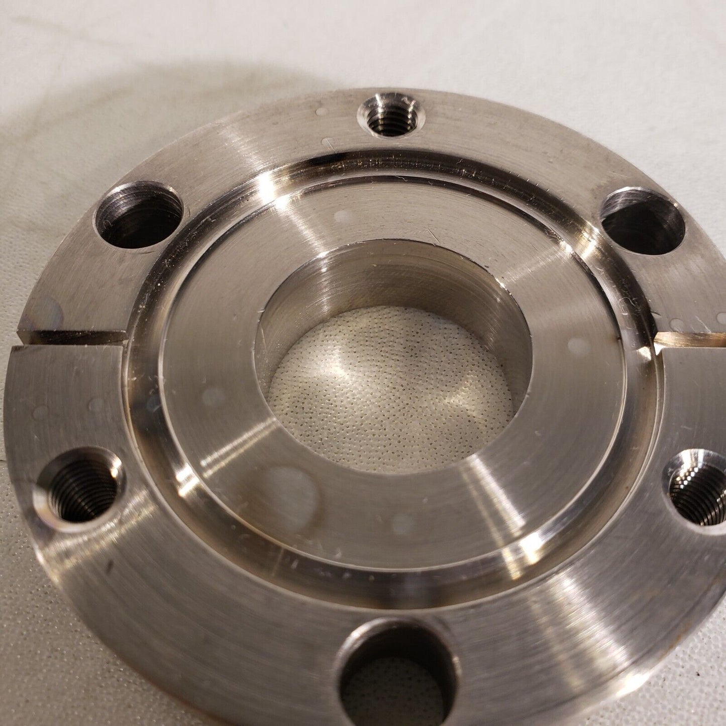 DN35CF 2.75" CF Conflat Flange with 1" ID Bore Stainless Steel High Vacuum