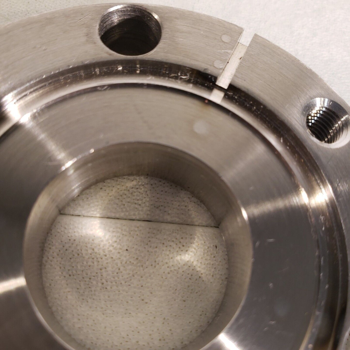 DN35CF 2.75" CF Conflat Flange with 1" ID Bore Stainless Steel High Vacuum