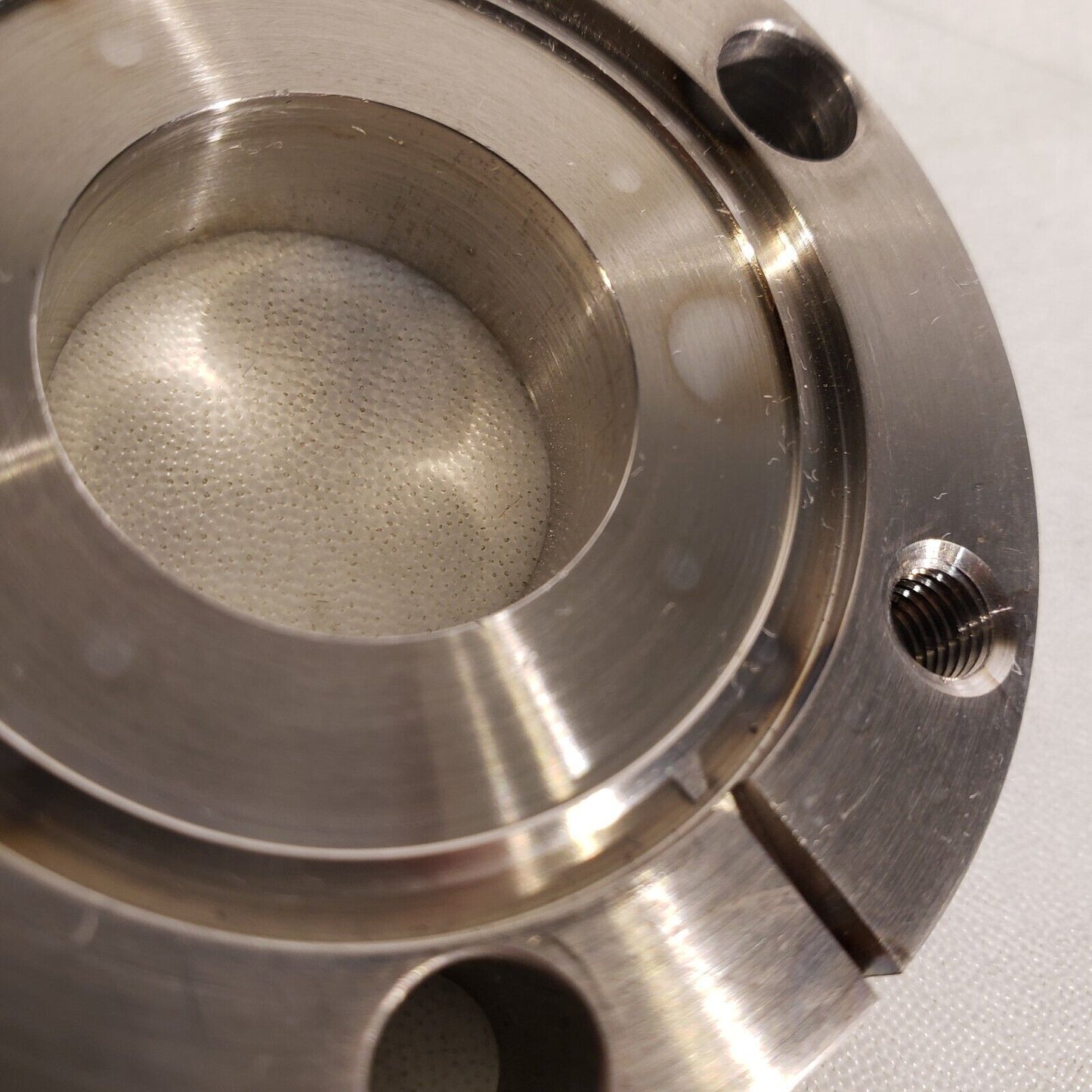 DN35CF 2.75" CF Conflat Flange with 1" ID Bore Stainless Steel High Vacuum