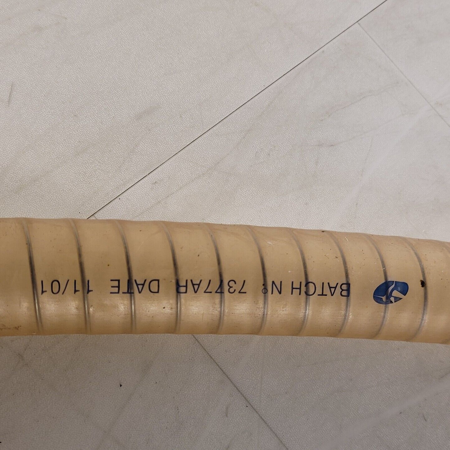 KF25 NW25 Reinforced Vacuum Pump Roughing Hose 1400mm 1.4m Length 40mm Flange OD