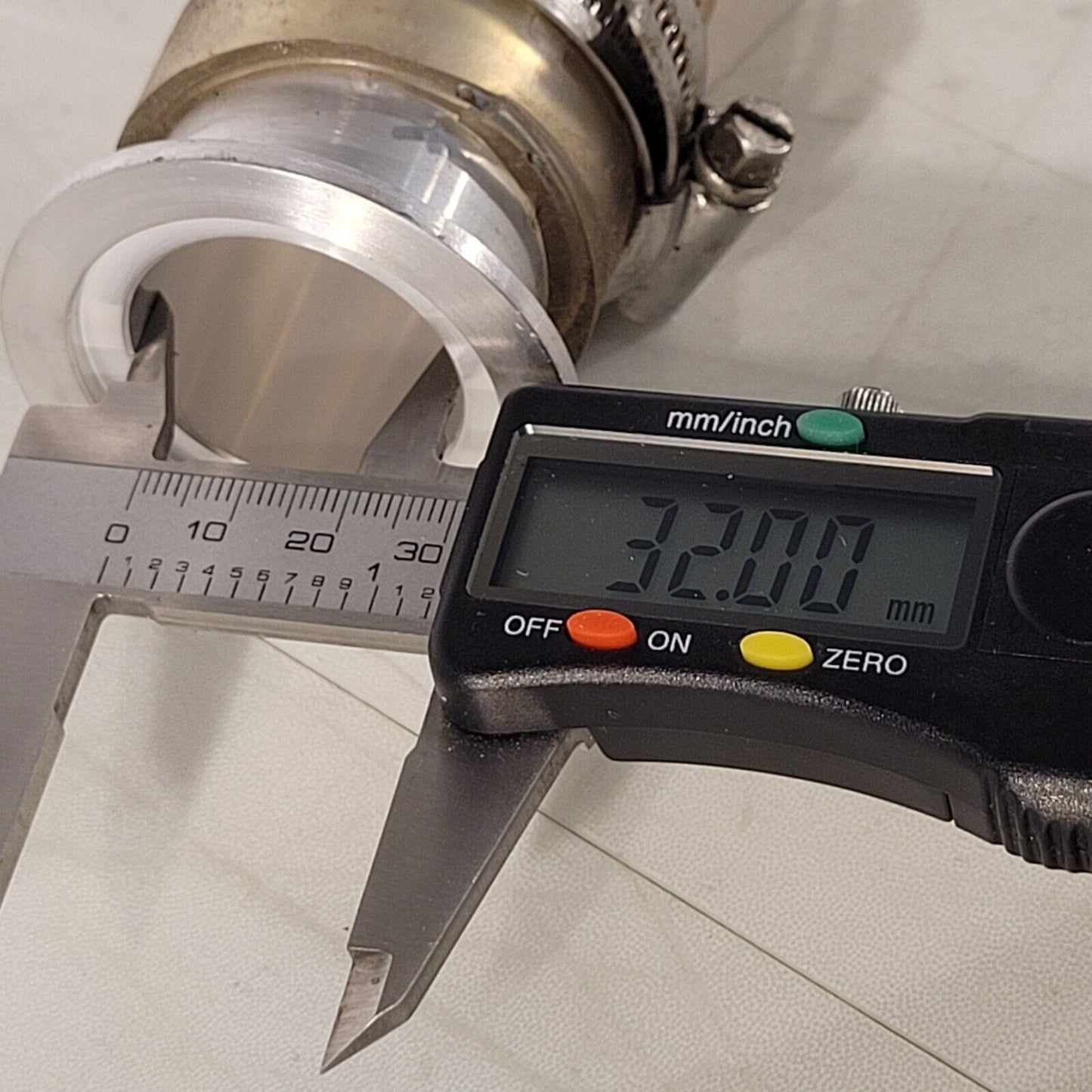 Armorvin KF40 NW40 Reinforced Vacuum Pump Hose 1060mm Length 55mm Flange OD