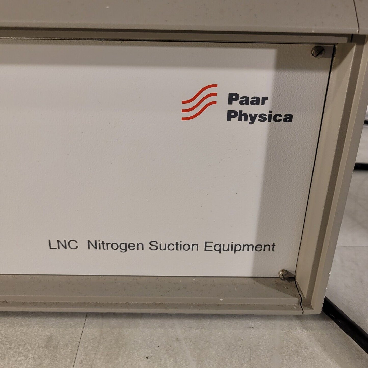 Paar Physica LNC Nitrogen Suction Equipment, Anton Paar LN2 N2 Controller