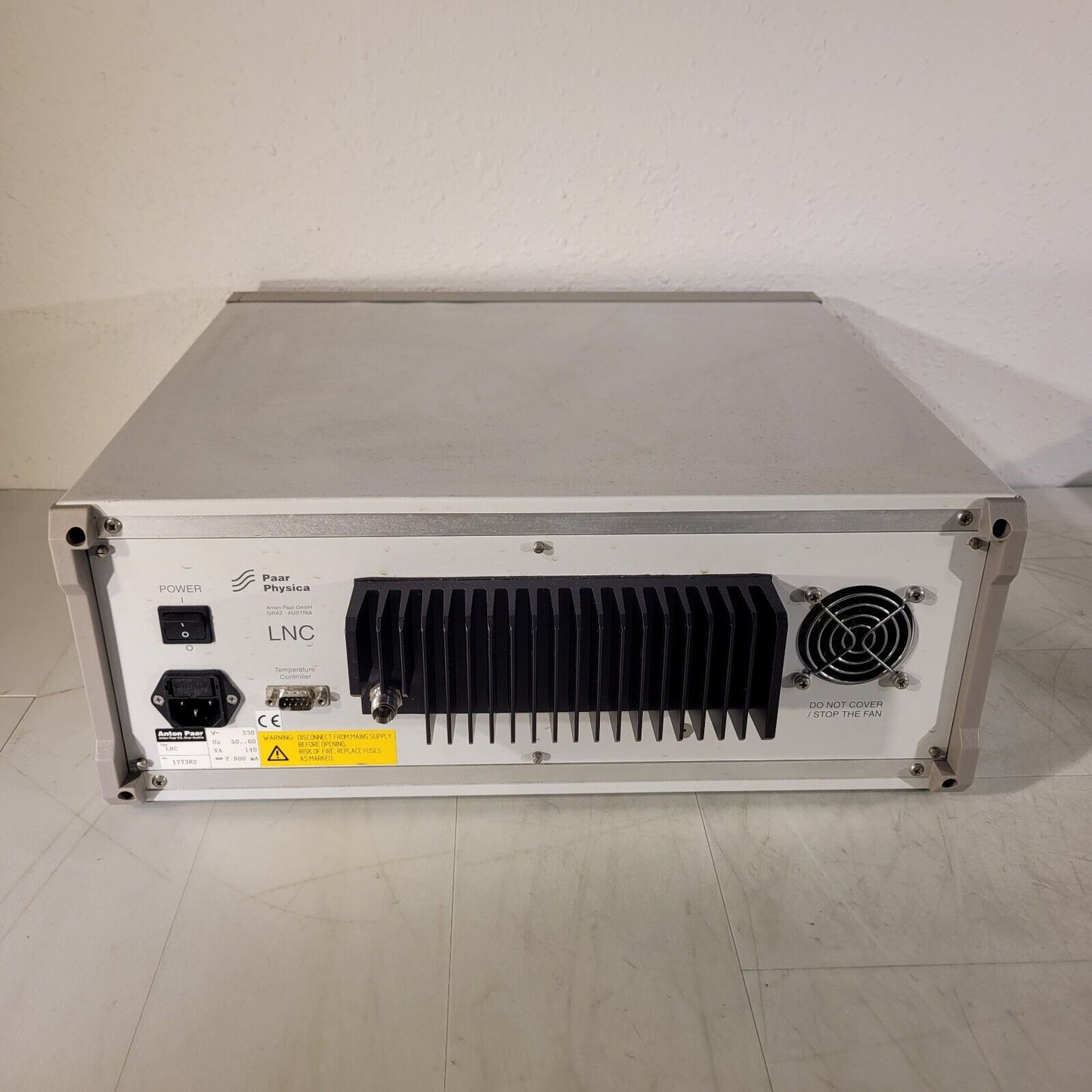 Paar Physica LNC Nitrogen Suction Equipment, Anton Paar LN2 N2 Controller