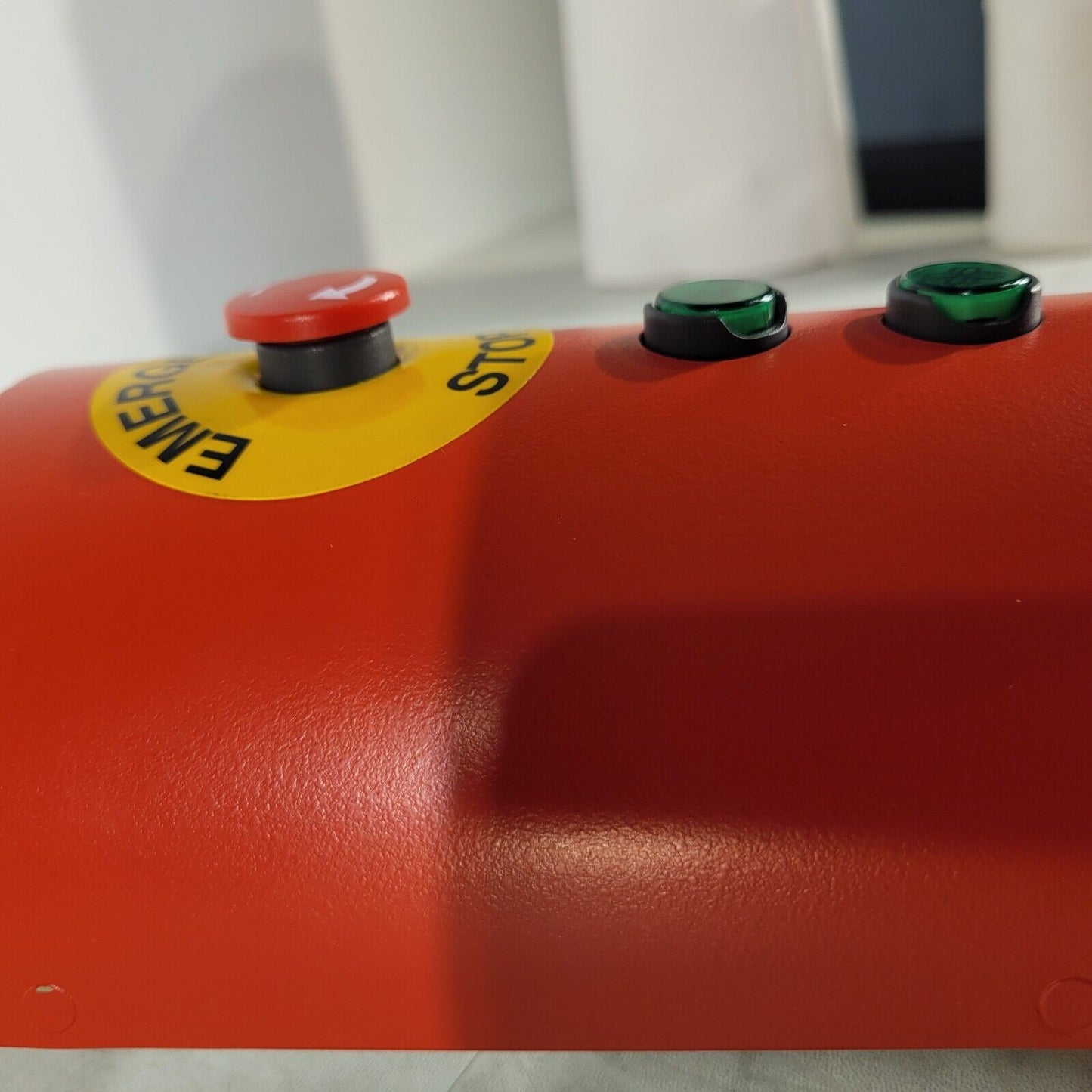 Bruker Emergency Stop Panel Indicator From Bruker D8 XRD with Push Button Micros