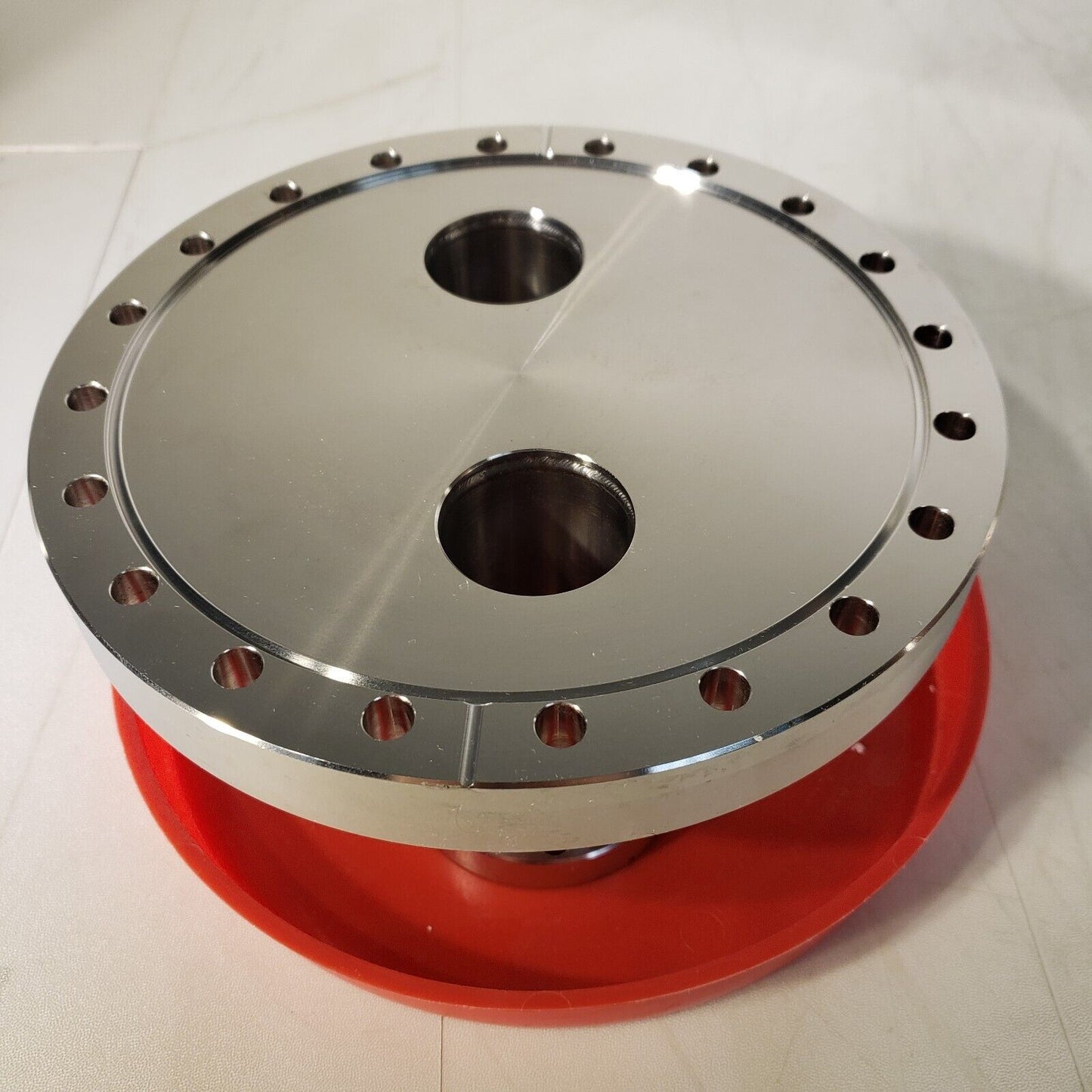 DN160CF 8" CF Conflat To 2x Dual DN35CF 2.75" Conflat Adapter SS High Vacuum