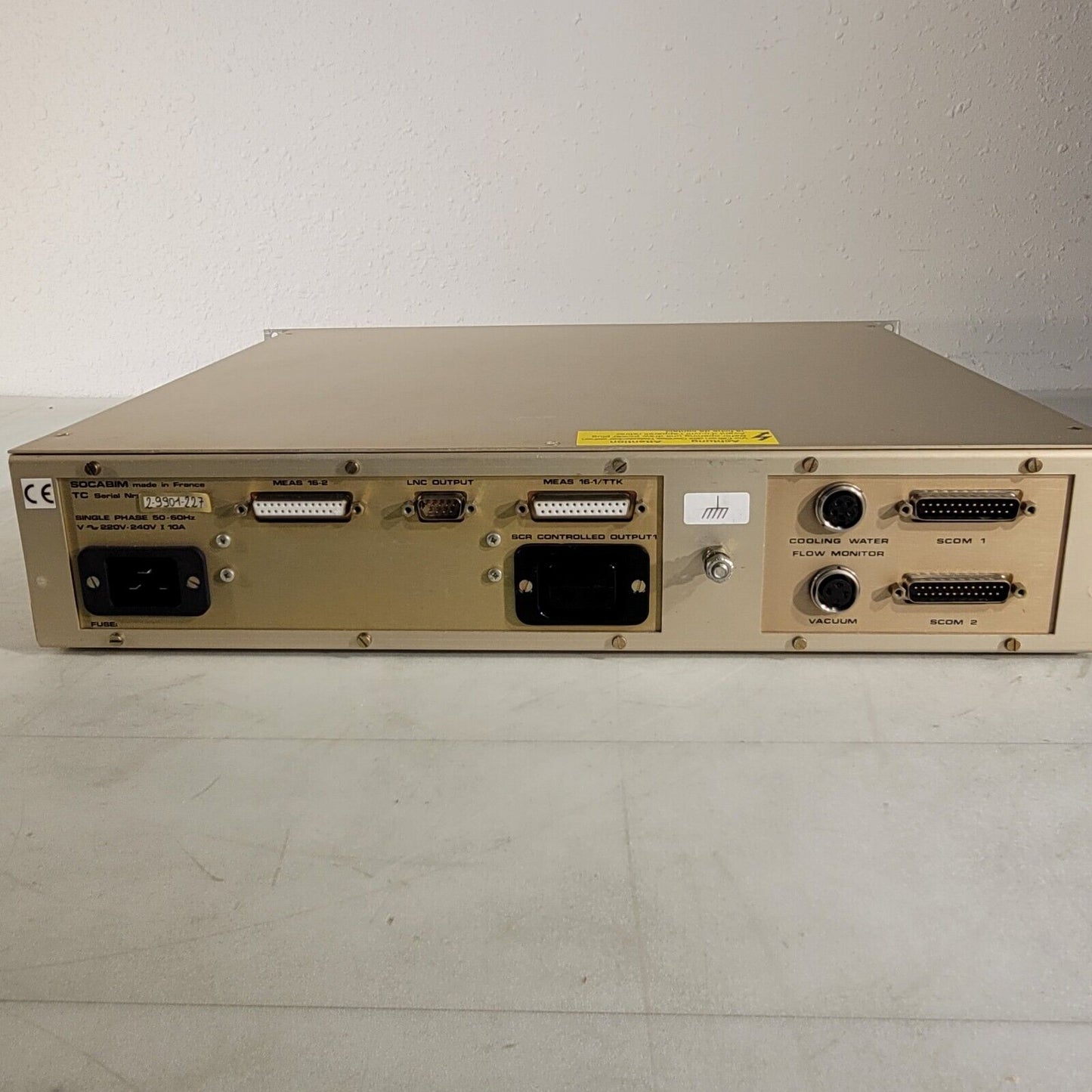 Socabim TC Controller From Bruker D8 XRD Single Phase Temperature 220-240V 10A