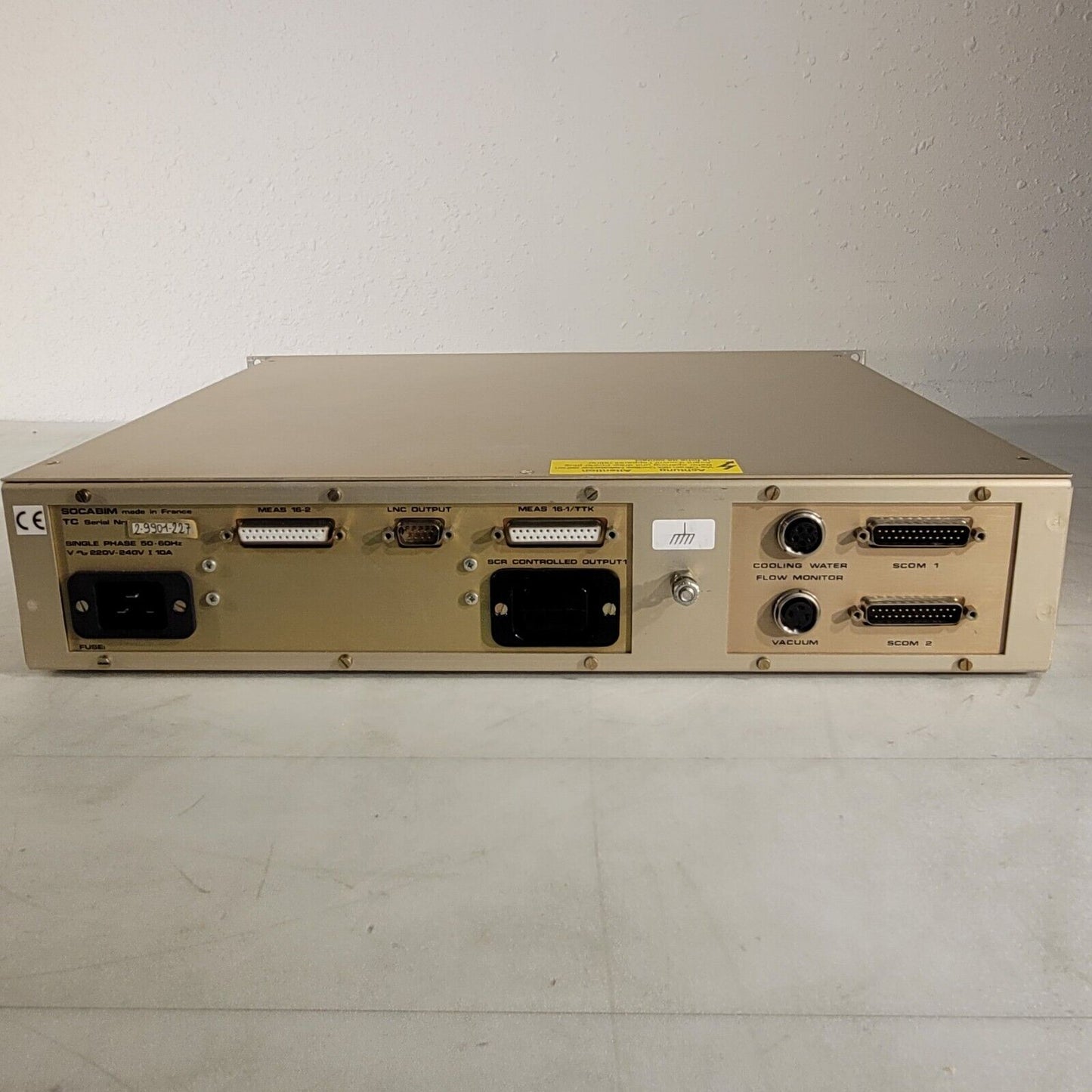 Socabim TC Controller From Bruker D8 XRD Single Phase Temperature 220-240V 10A