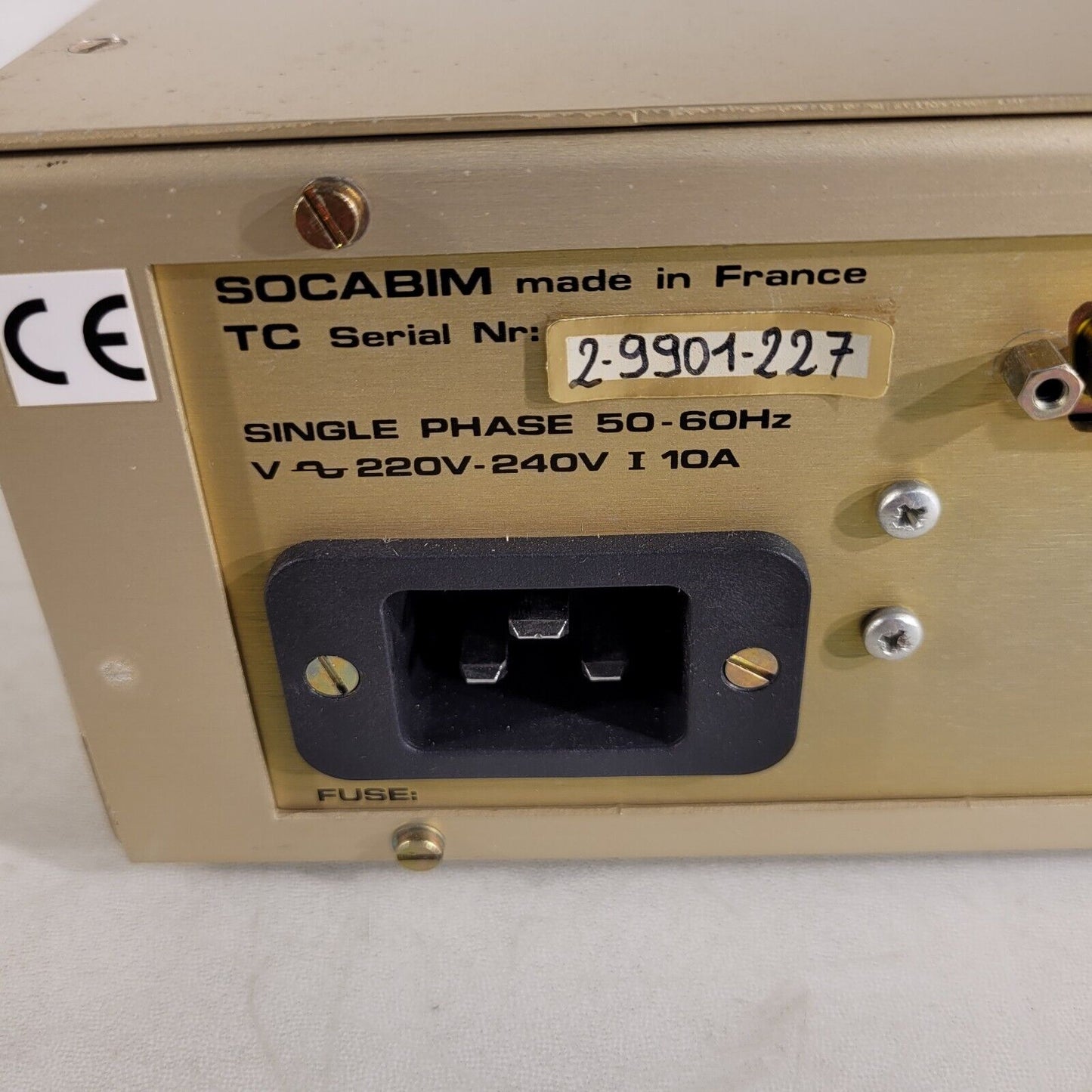 Socabim TC Controller From Bruker D8 XRD Single Phase Temperature 220-240V 10A