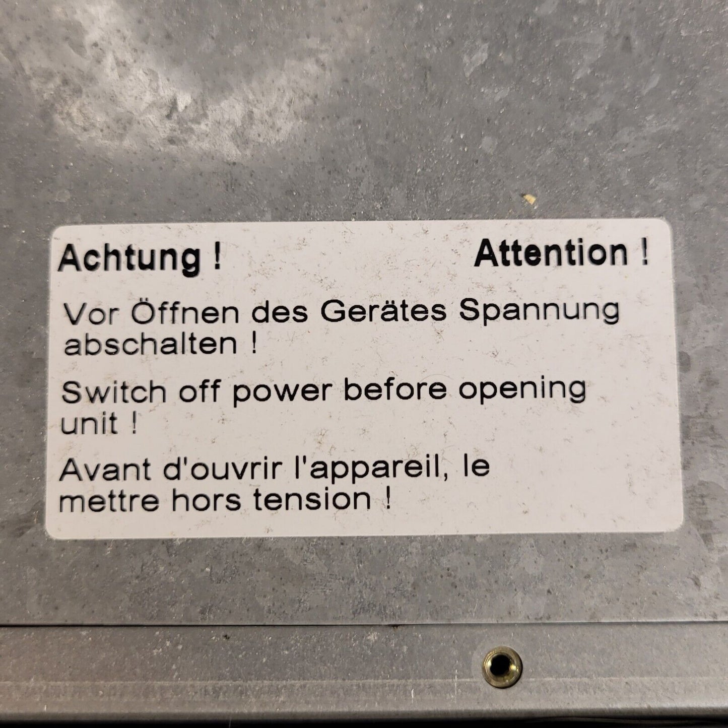 Bruker Geberator K760 XRD Power Supply C79249-A3054-A21 230V 50-60Hz 25A