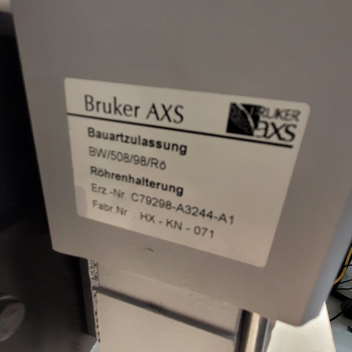 Bruker Goniometer C79298-A3244-A10 Angle Encoder Stage From D8 XRD