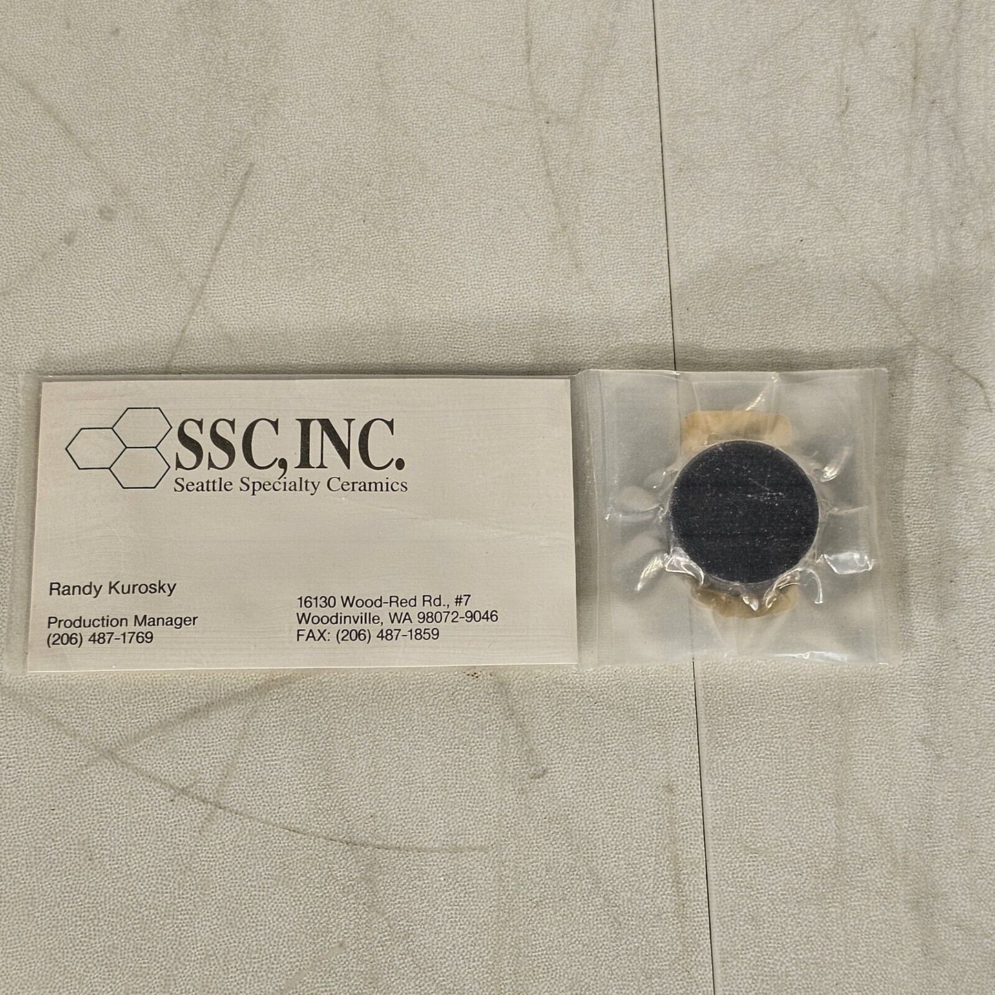 Tetragonal YBCO YBaCuO Y1Ba2Cu3 Oxide Sputtering Target Superconductor 19g 6g/CC