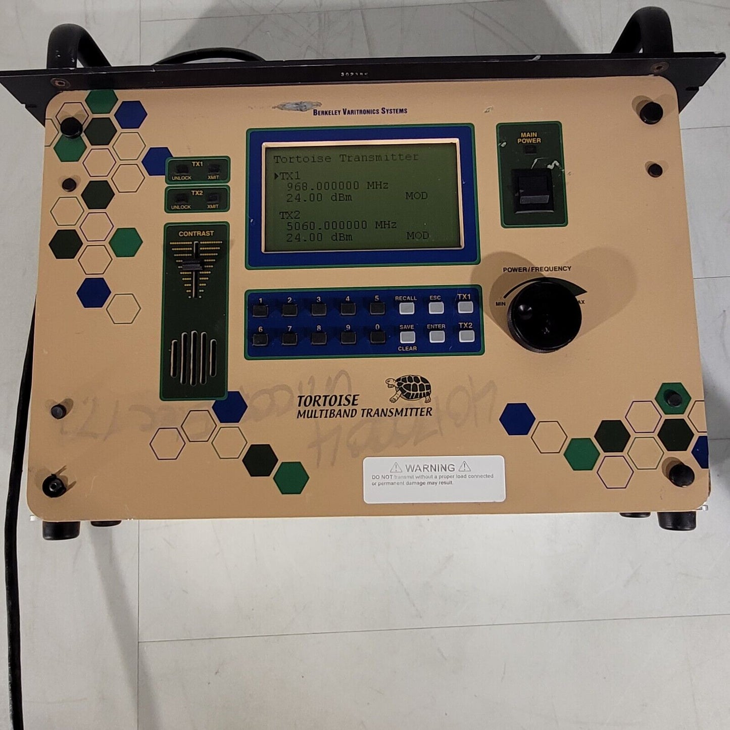 Berkeley Varitonics Tortoise Multi Band Transmitter With Dual Amplifiers