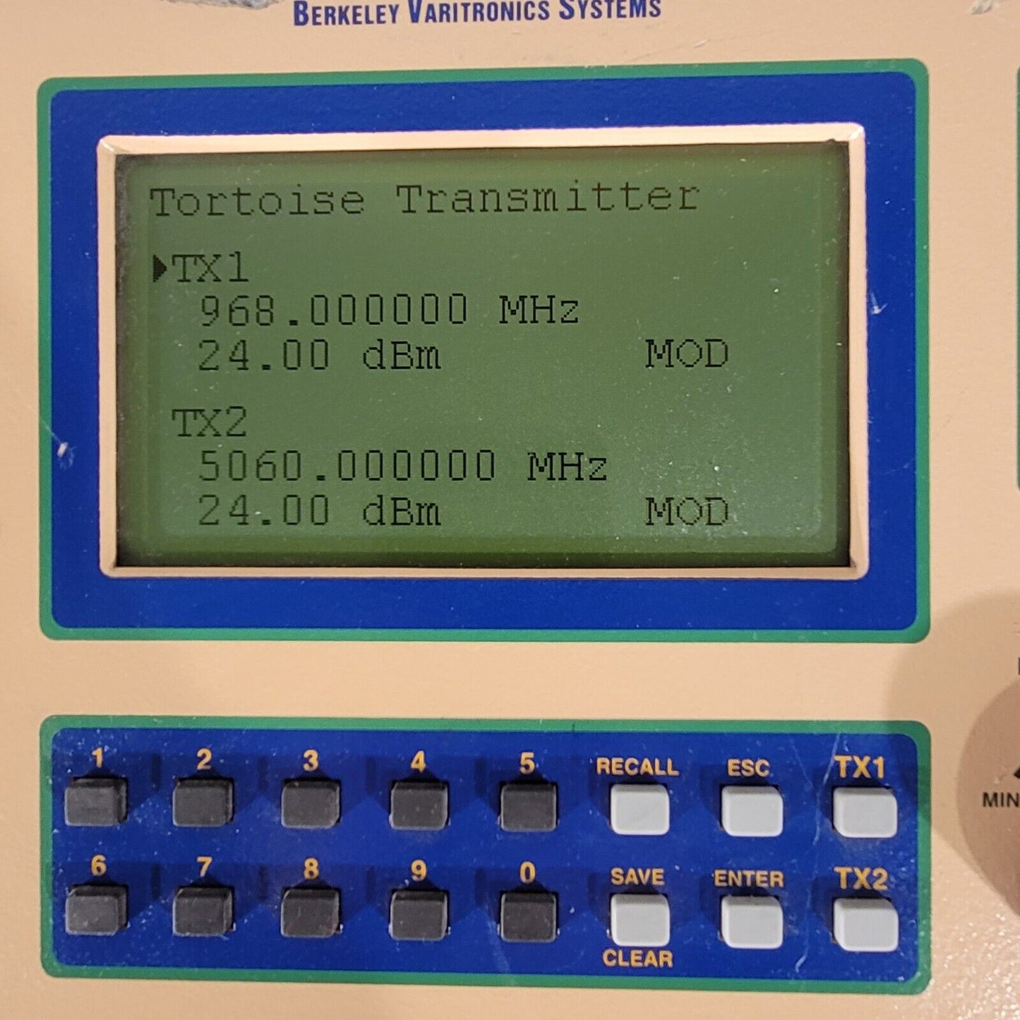 Berkeley Varitonics Tortoise Multi Band Transmitter With Dual Amplifiers