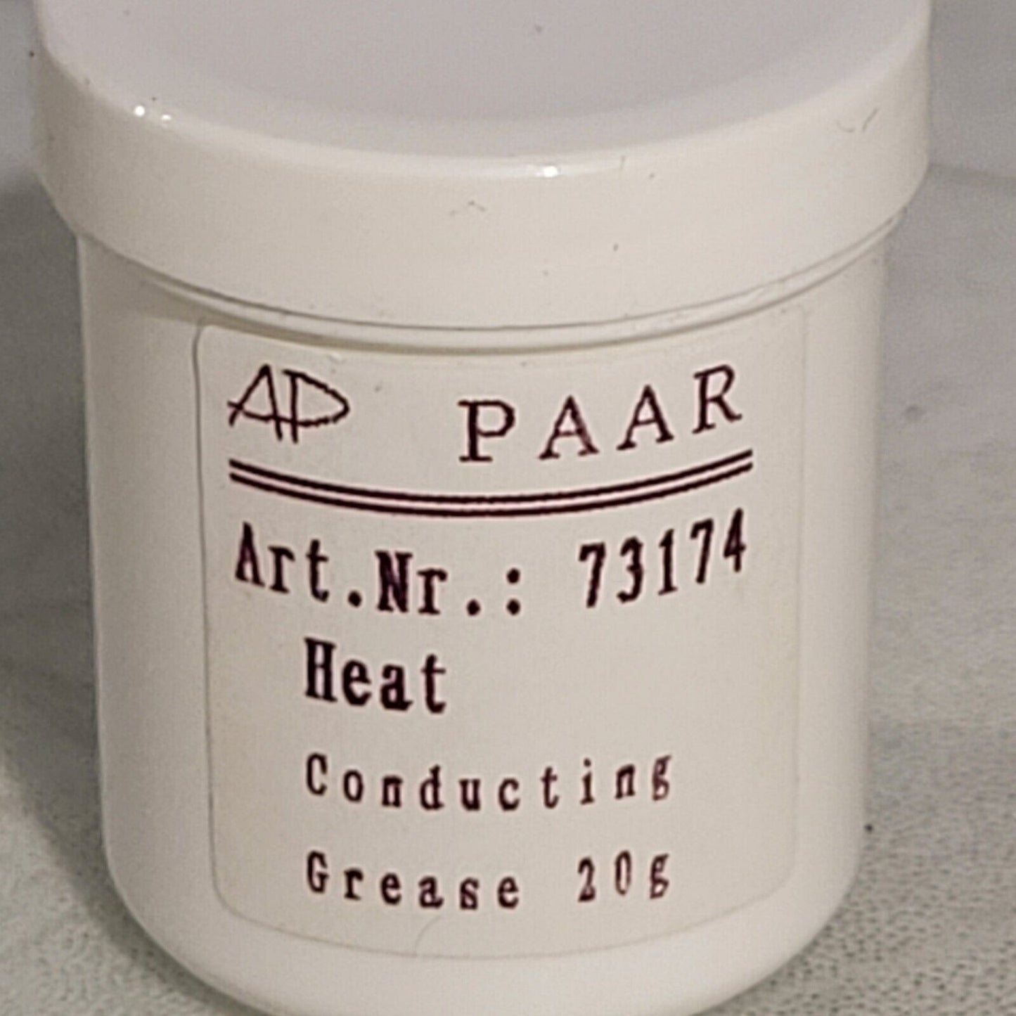 Anton Paar 73174 Conducting Grease Used Contains 20g Physica