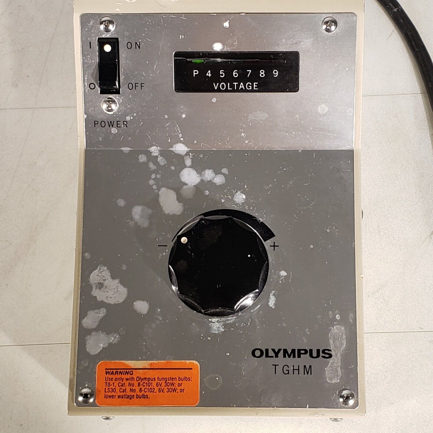 Olympus Optical TGHM Microscope Power Supply 100/115V 0.7/0.6A 50-60Hz
