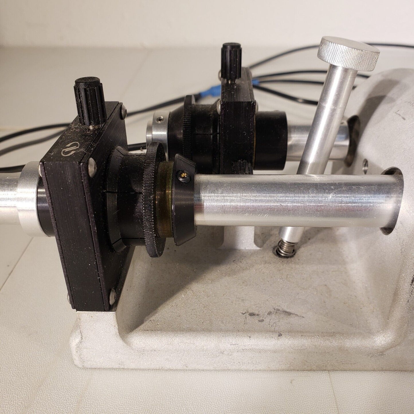 Newport 5468 Fiber Optic Coupler Splitter For Spectrophotometer w/ Probe Dual