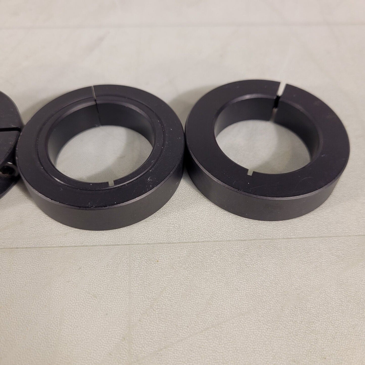 Set Of 4 Collars Clamps Optical Anodized Aluminum