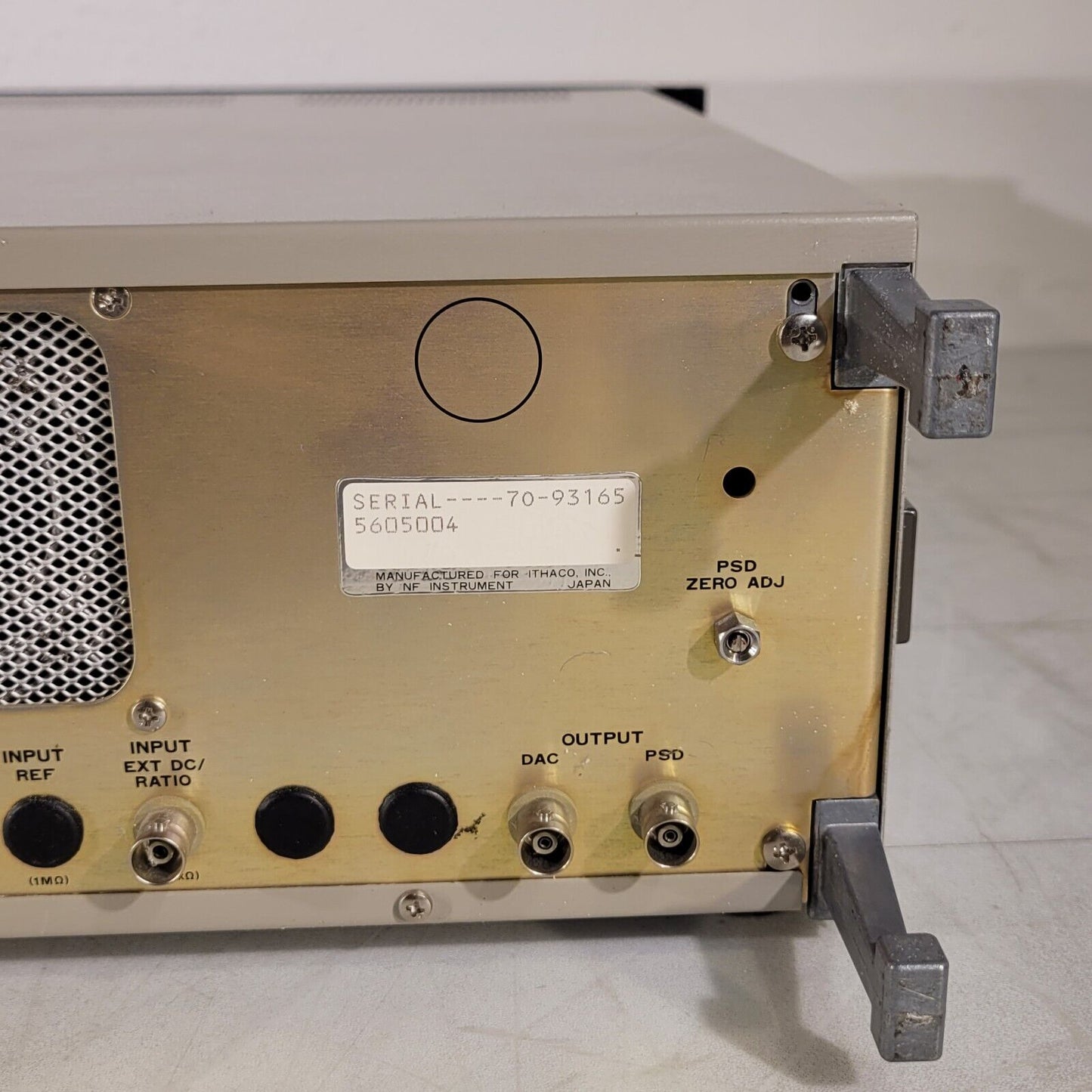 Ithaco 3962A Single Phase Lock-In Amplifier Auto Function Filter Frequency Adj