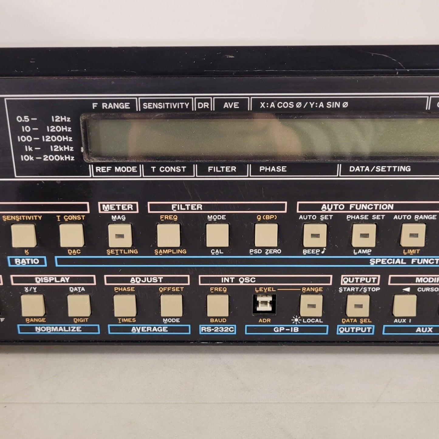 Ithaco 3962A Single Phase Lock-In Amplifier Auto Function Filter Frequency Adj