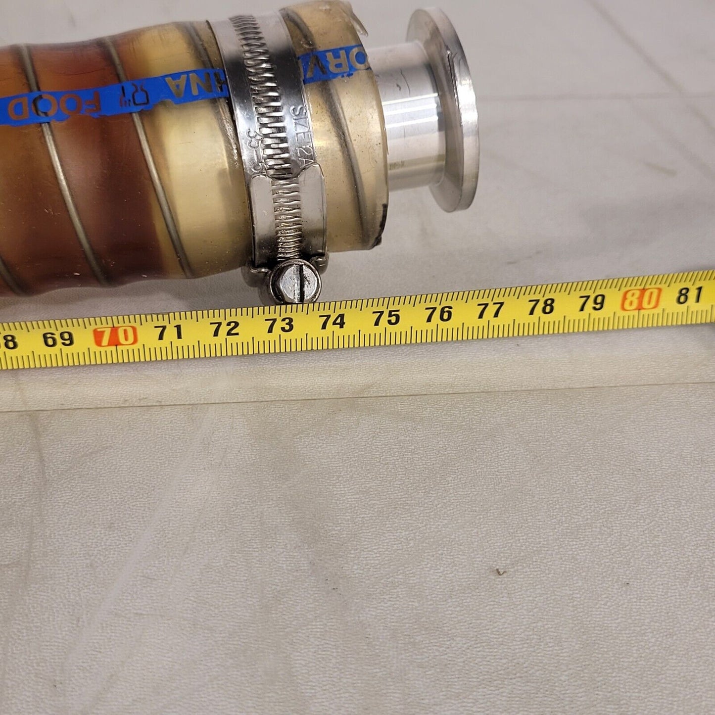 Armorvin HNA KF25 NW25 To KF40 NW40 Reinforced High Vacuum Hose 765mm Length