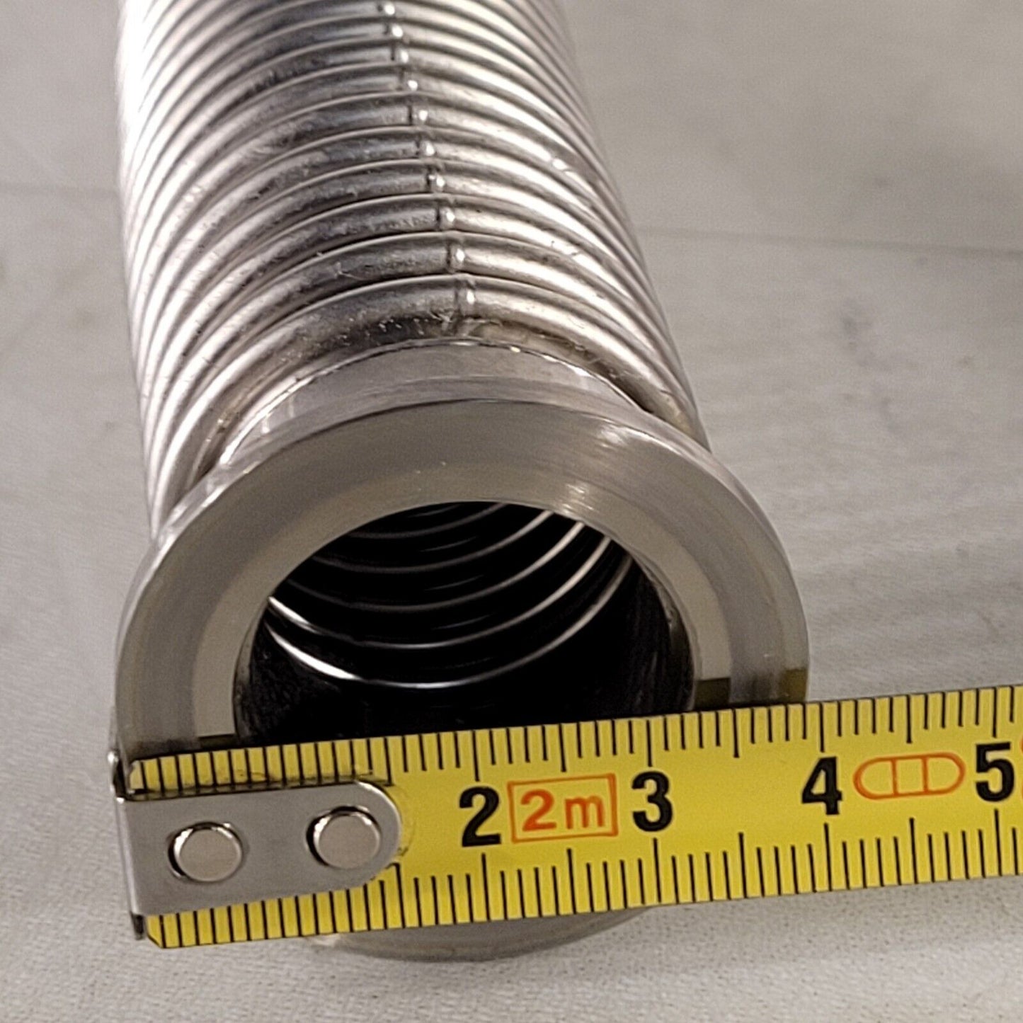 ISO KF25 NW25 Stainless Steel High Vacuum Bellows Hose 25cm 250mm Length Flex