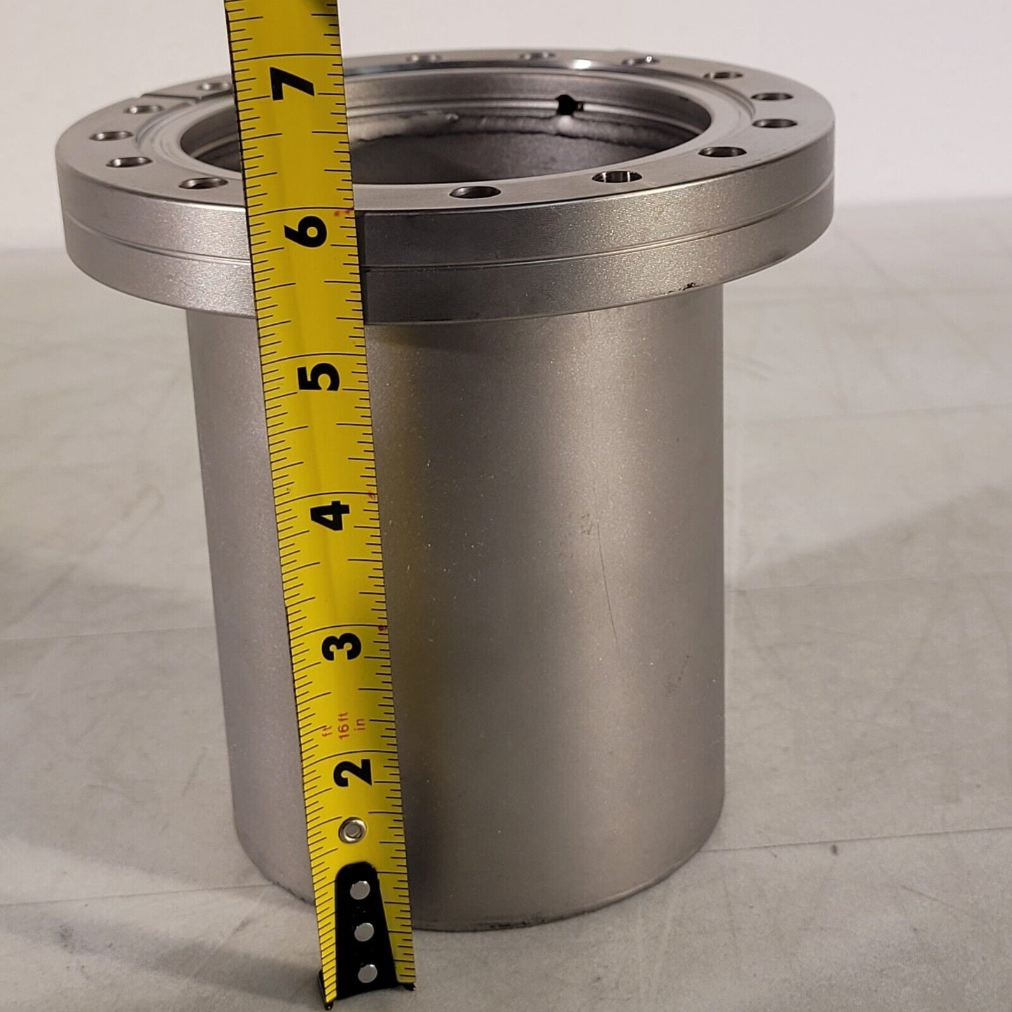 6'' Conflat High Vacuum Chamber Half Nipple DN100CF CF CF100 w 1/4" Swagelok
