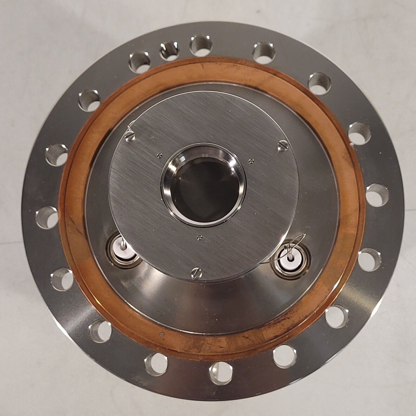 FOR PARTS 6" Conflat Ion Sensor From Micromass Q-TOF-Ultima Mass Spectrometer