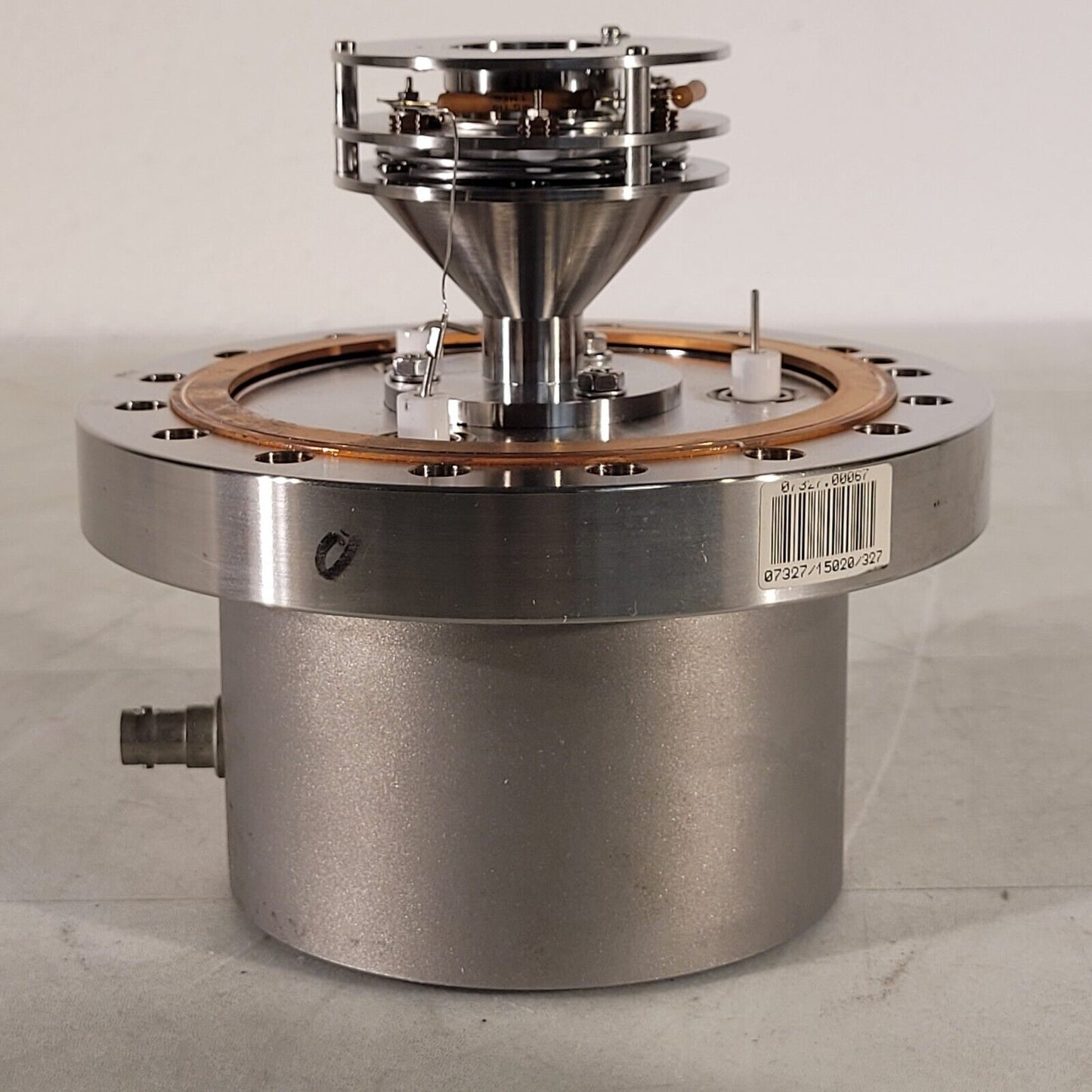 FOR PARTS 6" Conflat Ion Sensor From Micromass Q-TOF-Ultima Mass Spectrometer