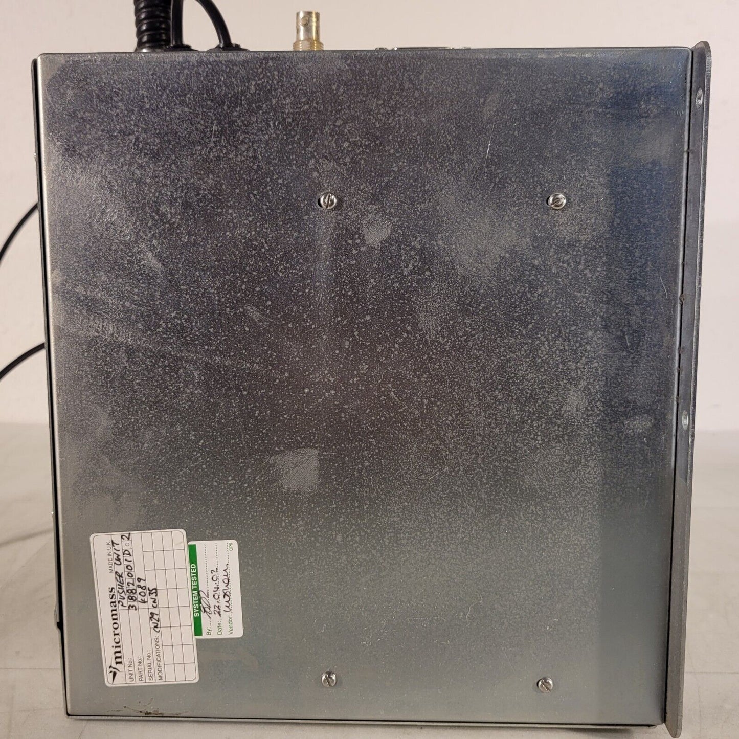 Micromass Pusher Unit 3882001DC2 From Micromass Q-TOF-ULTIMA Mass Spectrometer