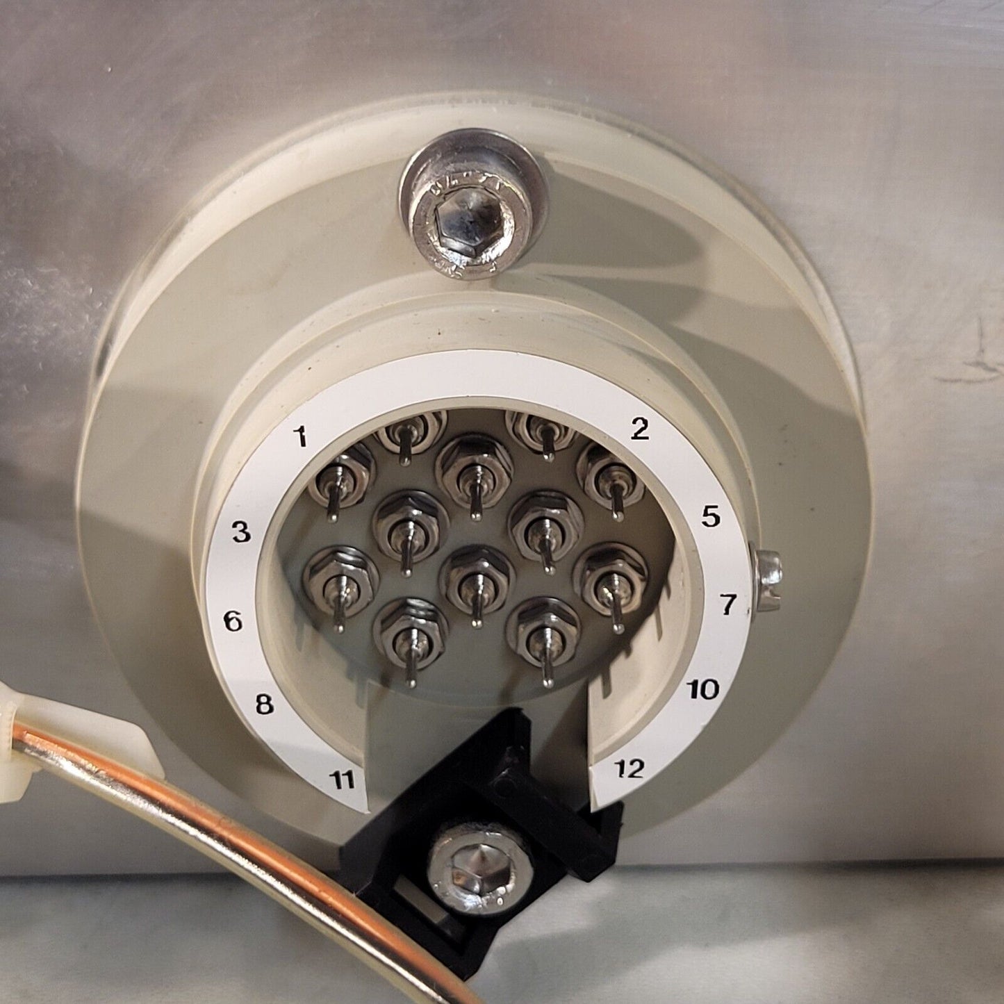 Sample Entry Vacuum Chamber From Micromass Q-TOF-ULTIMA Mass Spectrometer