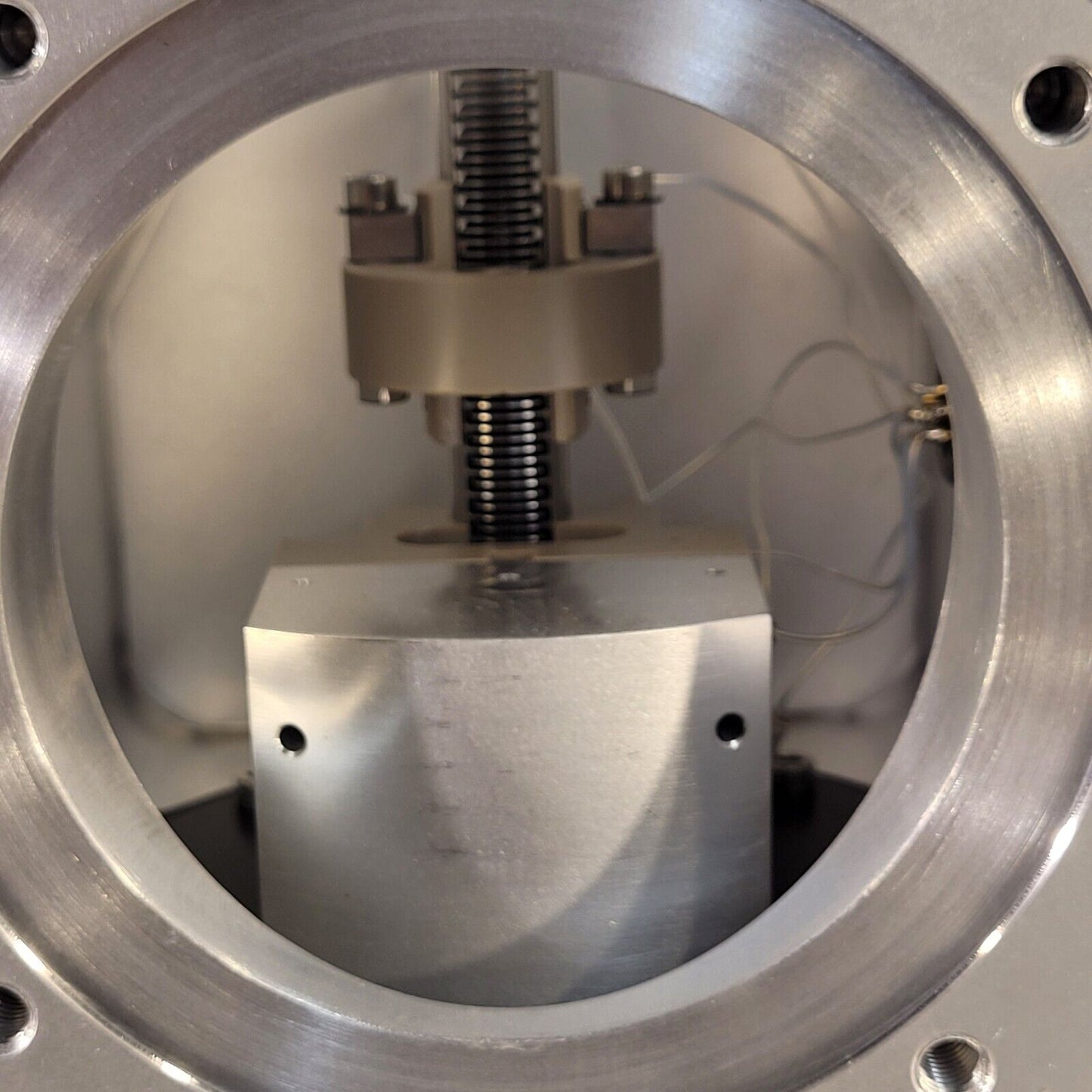 Sample Entry Vacuum Chamber From Micromass Q-TOF-ULTIMA Mass Spectrometer