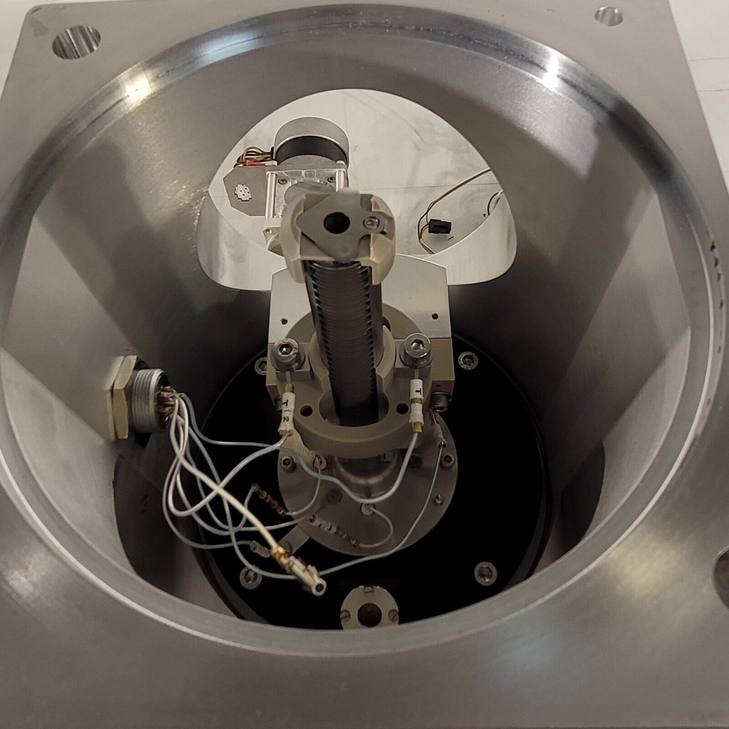 Sample Entry Vacuum Chamber From Micromass Q-TOF-ULTIMA Mass Spectrometer