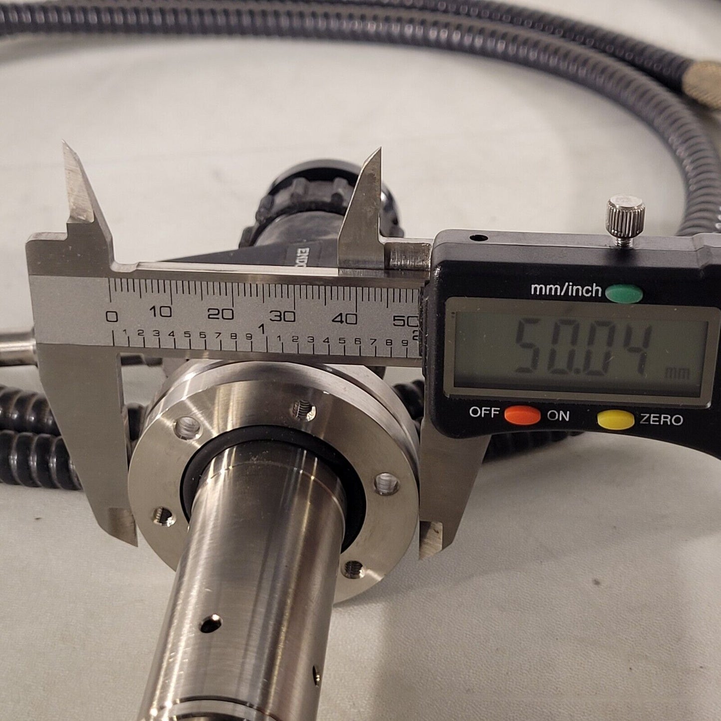 Endoscan Optical Endoscope Rotatable High Vacuum Feedthrough Angled Fiberoptic