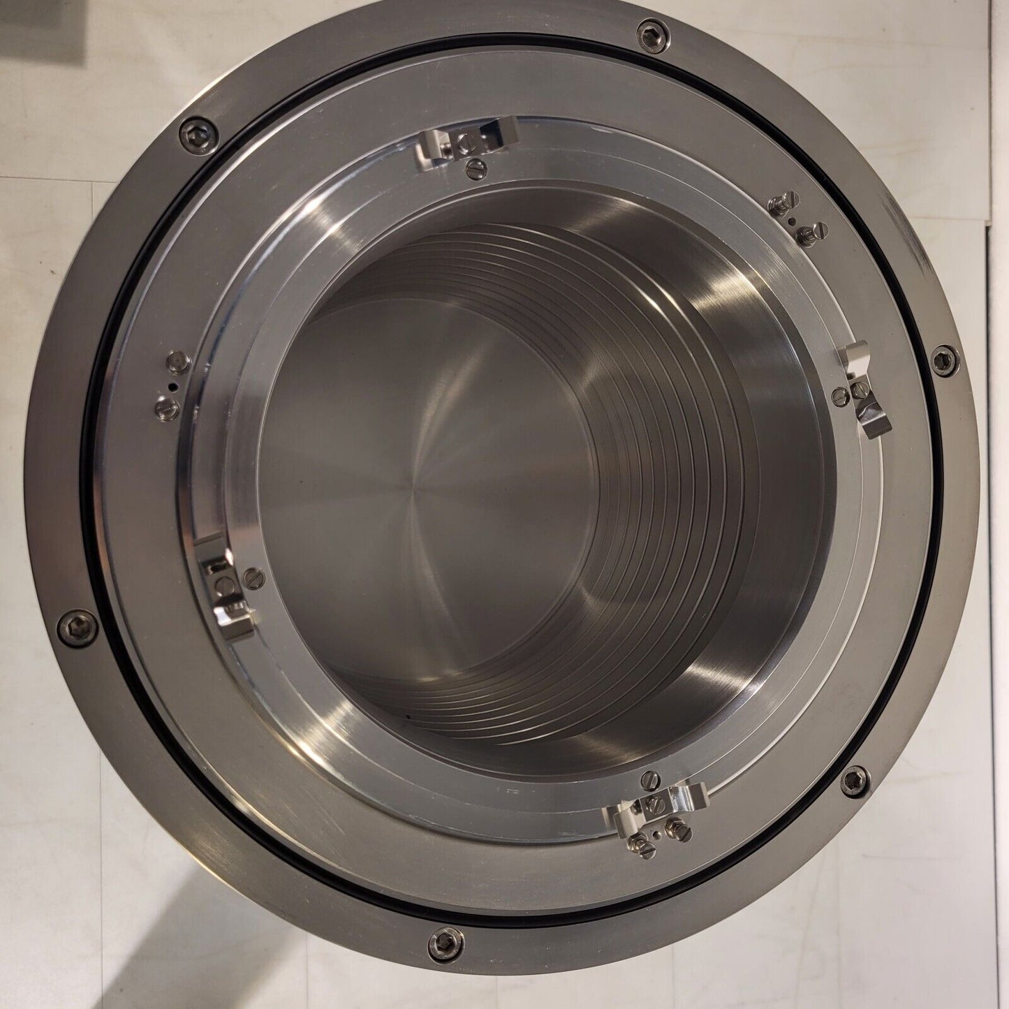 Micromass Base High Vacuum Chamber UHV From Q-TOF-Ultima Mass Spectrometer