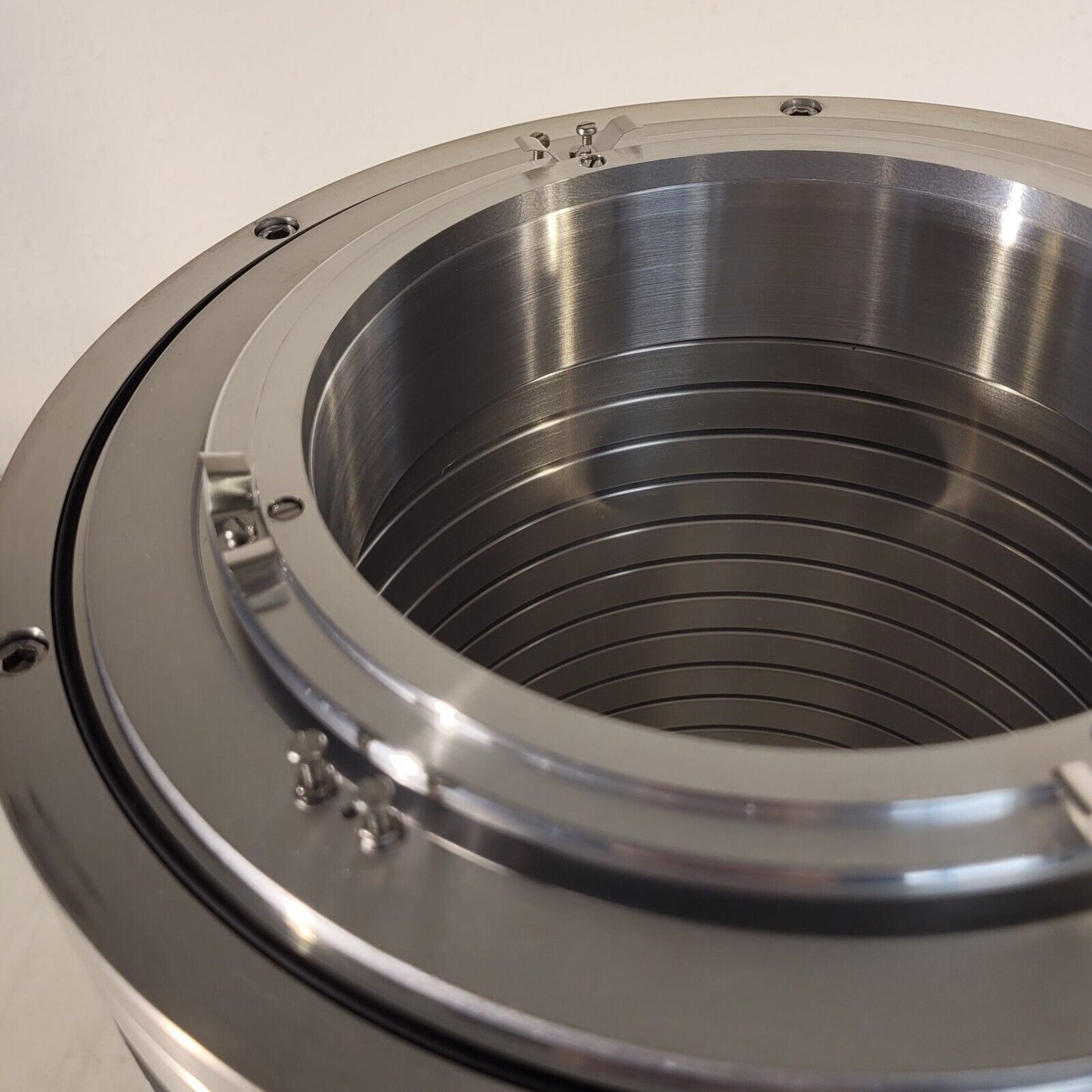 Micromass Base High Vacuum Chamber UHV From Q-TOF-Ultima Mass Spectrometer