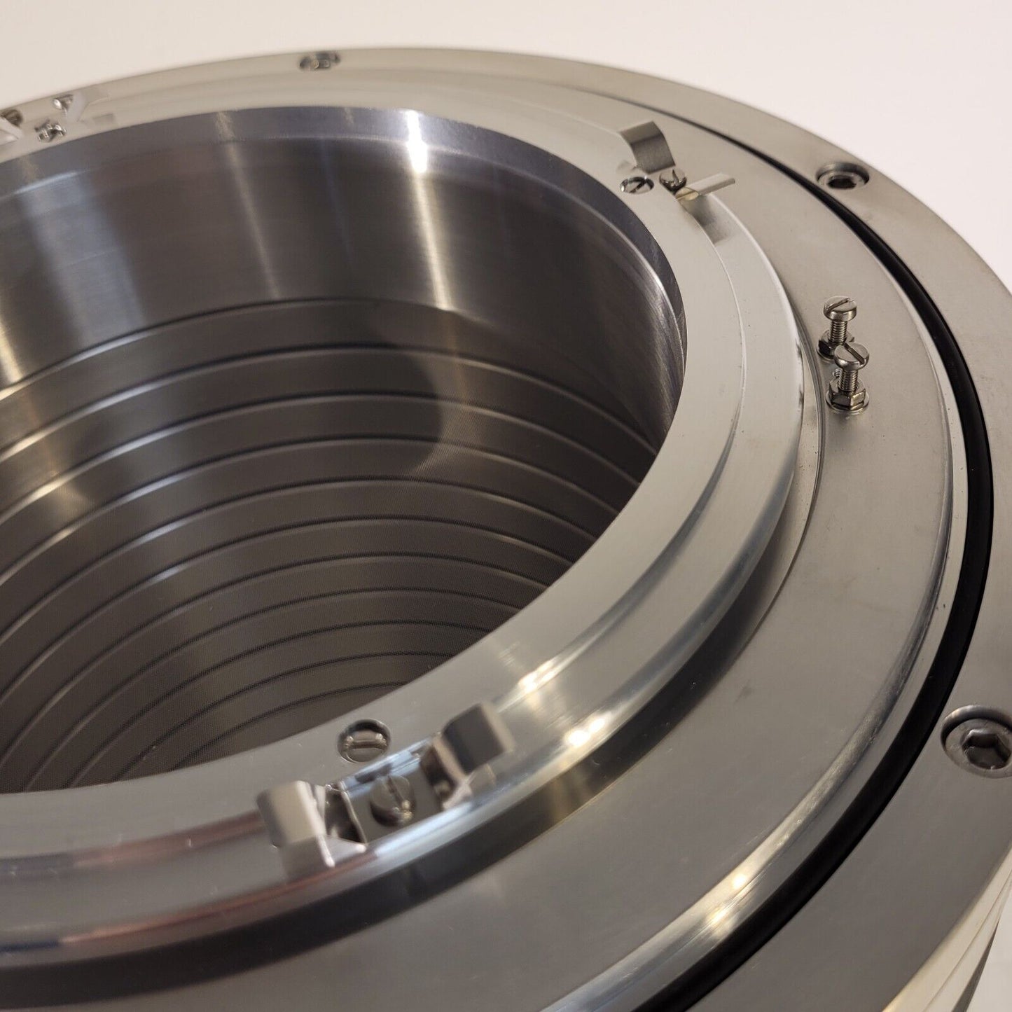 Micromass Base High Vacuum Chamber UHV From Q-TOF-Ultima Mass Spectrometer