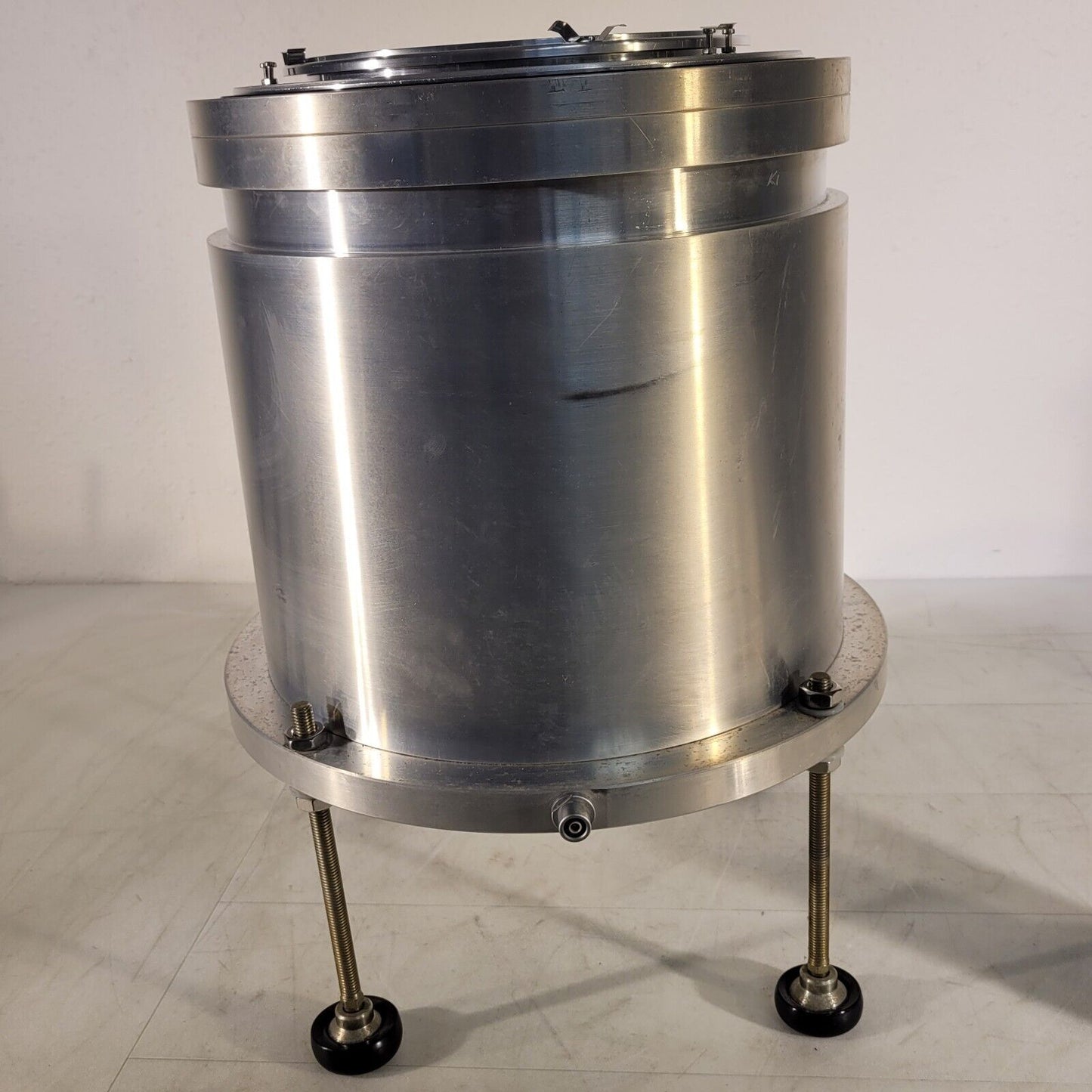 Micromass Base High Vacuum Chamber UHV From Q-TOF-Ultima Mass Spectrometer
