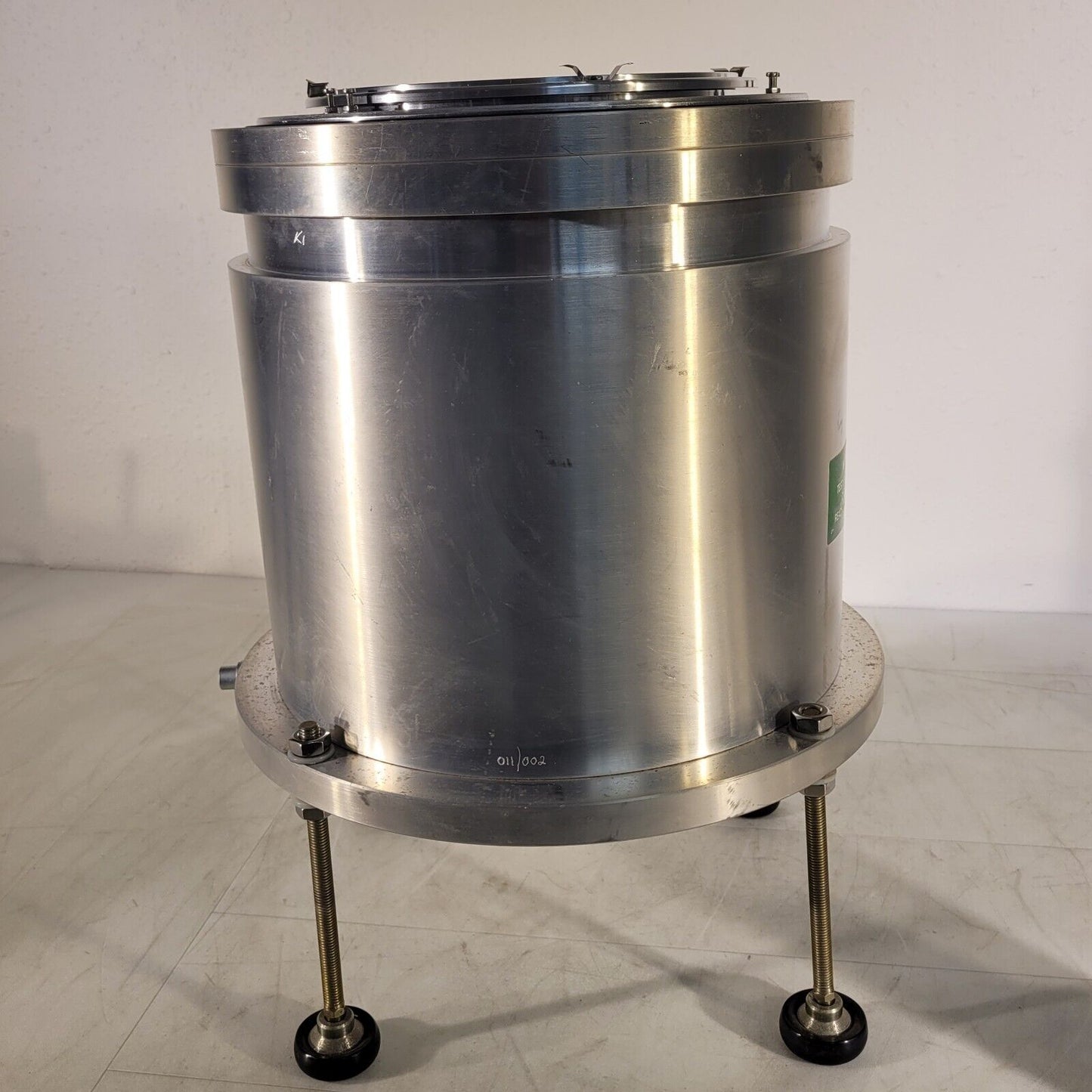 Micromass Base High Vacuum Chamber UHV From Q-TOF-Ultima Mass Spectrometer