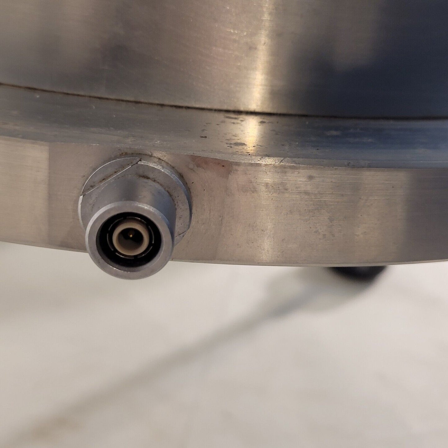 Micromass Base High Vacuum Chamber UHV From Q-TOF-Ultima Mass Spectrometer