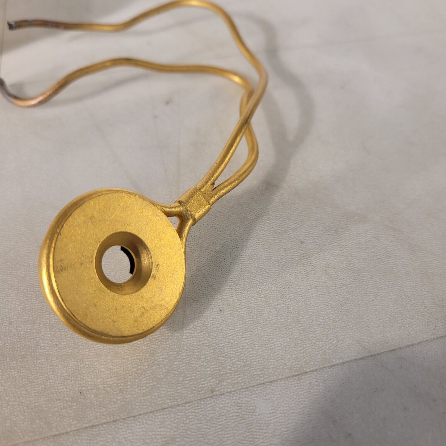 Sputtering Disk Mount 7/8" Mounting Diameter, 3/8" View Diameter, Water-Cooled