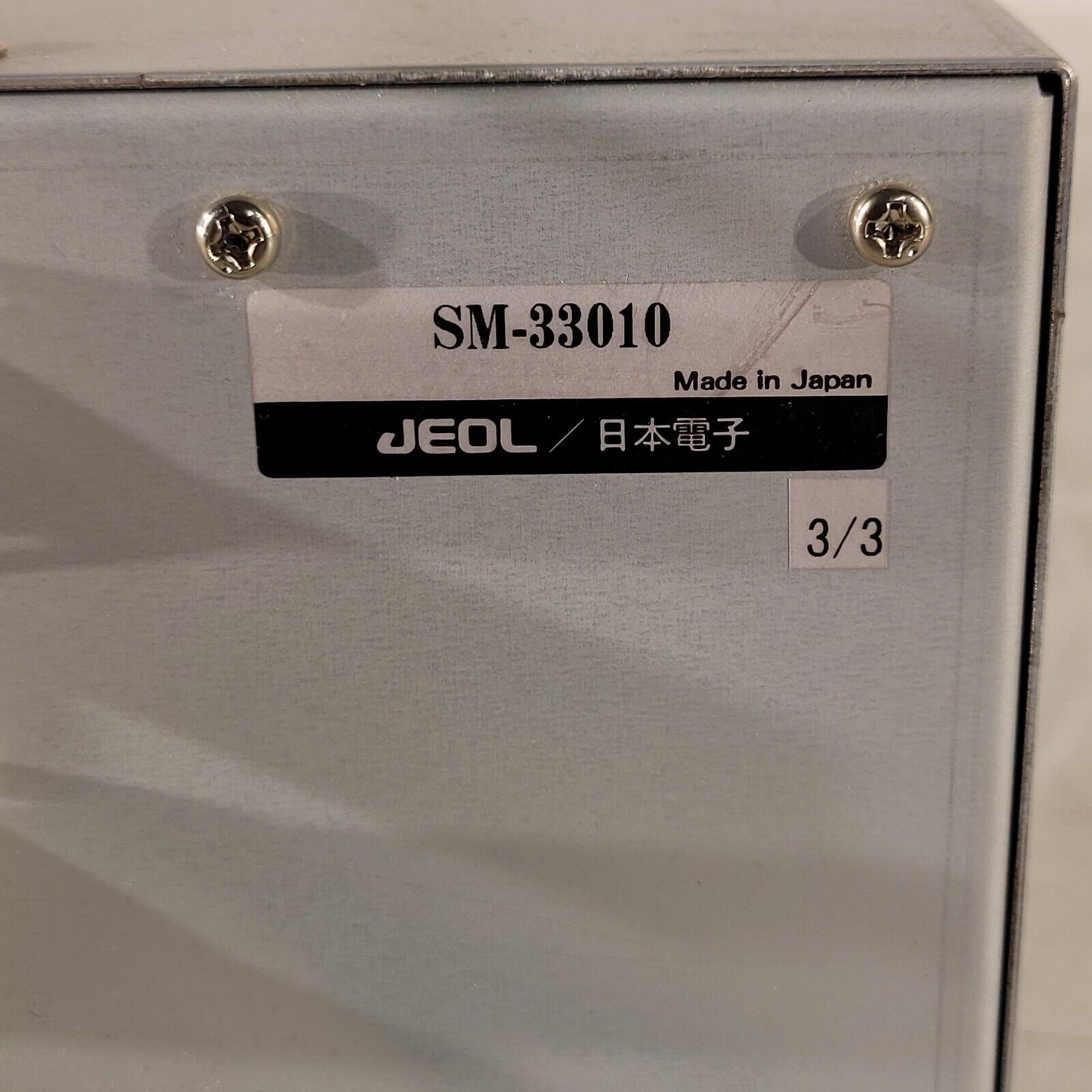 Jeol SM-33010 Power Supply Control Module PCB High Voltage From Jeol SM-67010BU
