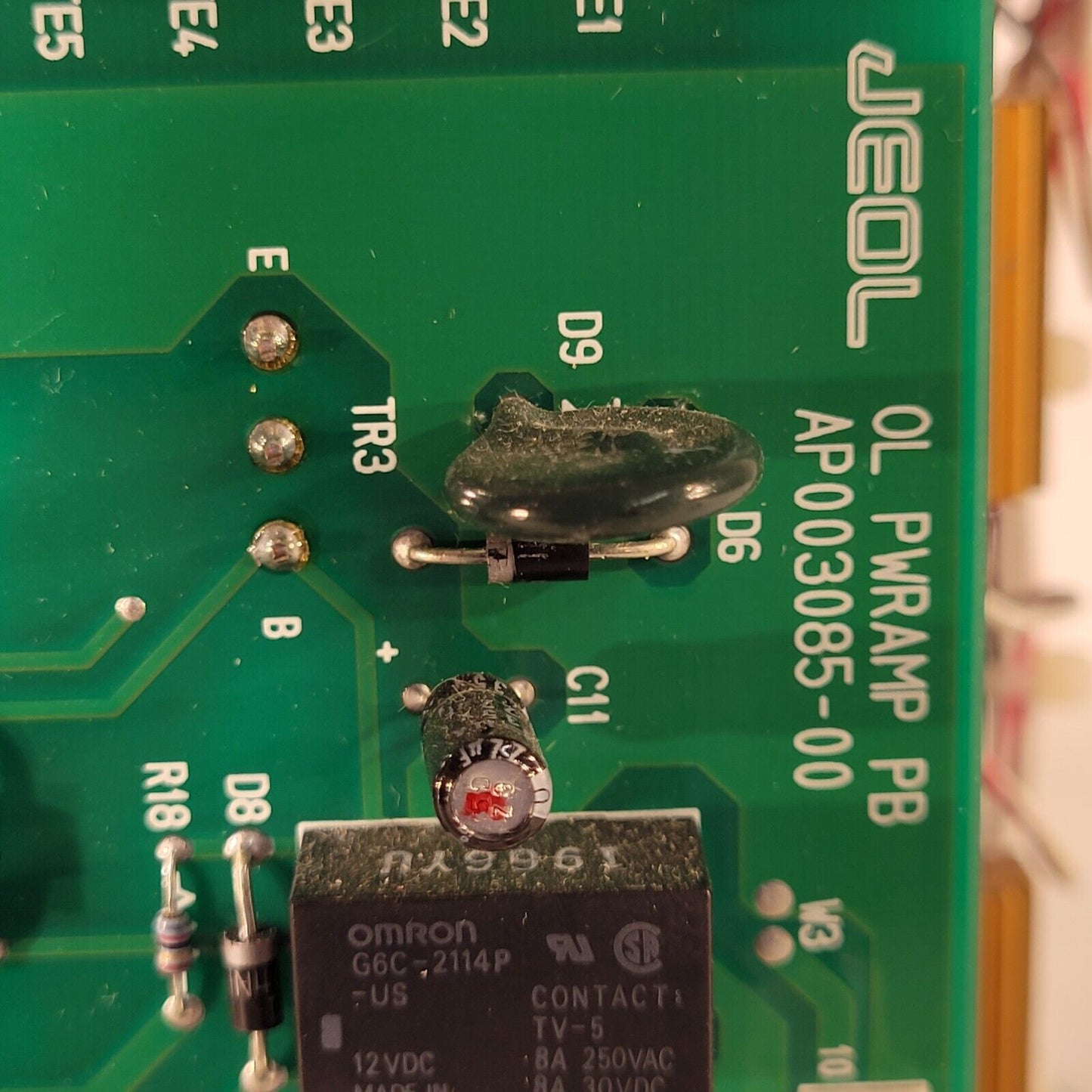 Jeol CL/ACL PA PB AP003084-00, OL PWRAM PB AP0030850 Power Supply Control Module