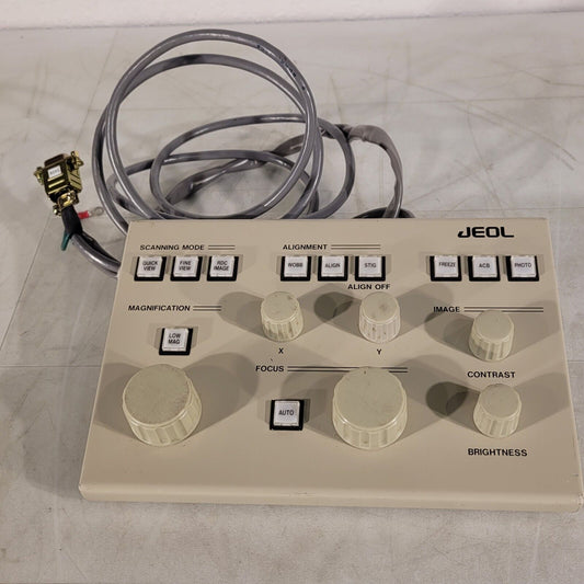 Jeol Control Panel User Input Board From Jeol SM67010BU Electron Microscope
