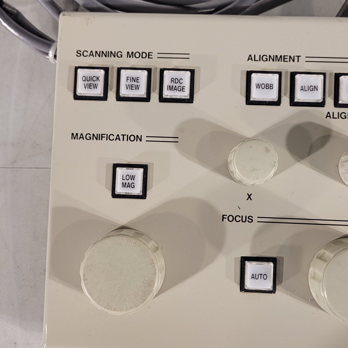Jeol Control Panel User Input Board From Jeol SM67010BU Electron Microscope