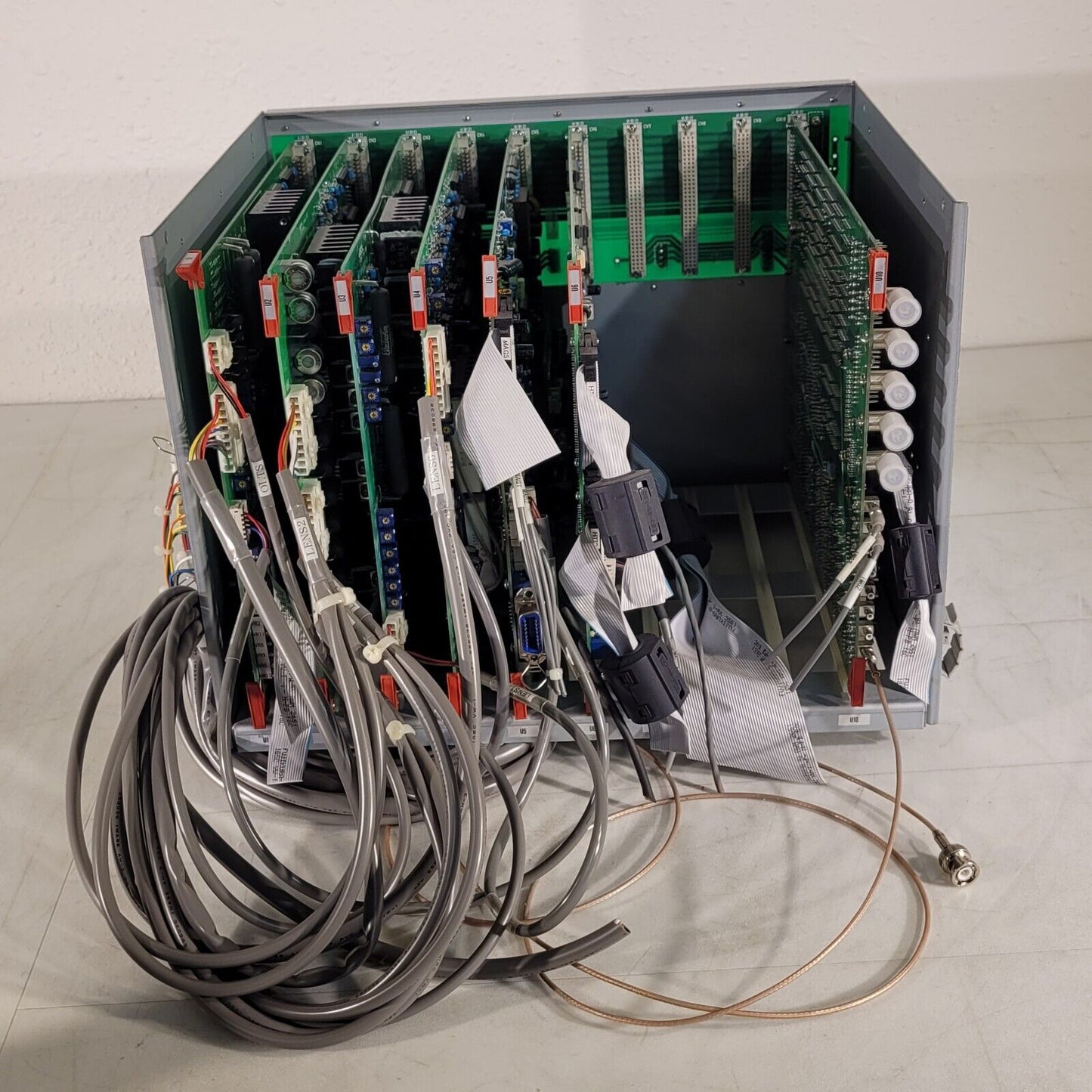 Jeol Back Plane CPU Assembly From Jeol SM67010BU Electron Microscope Control