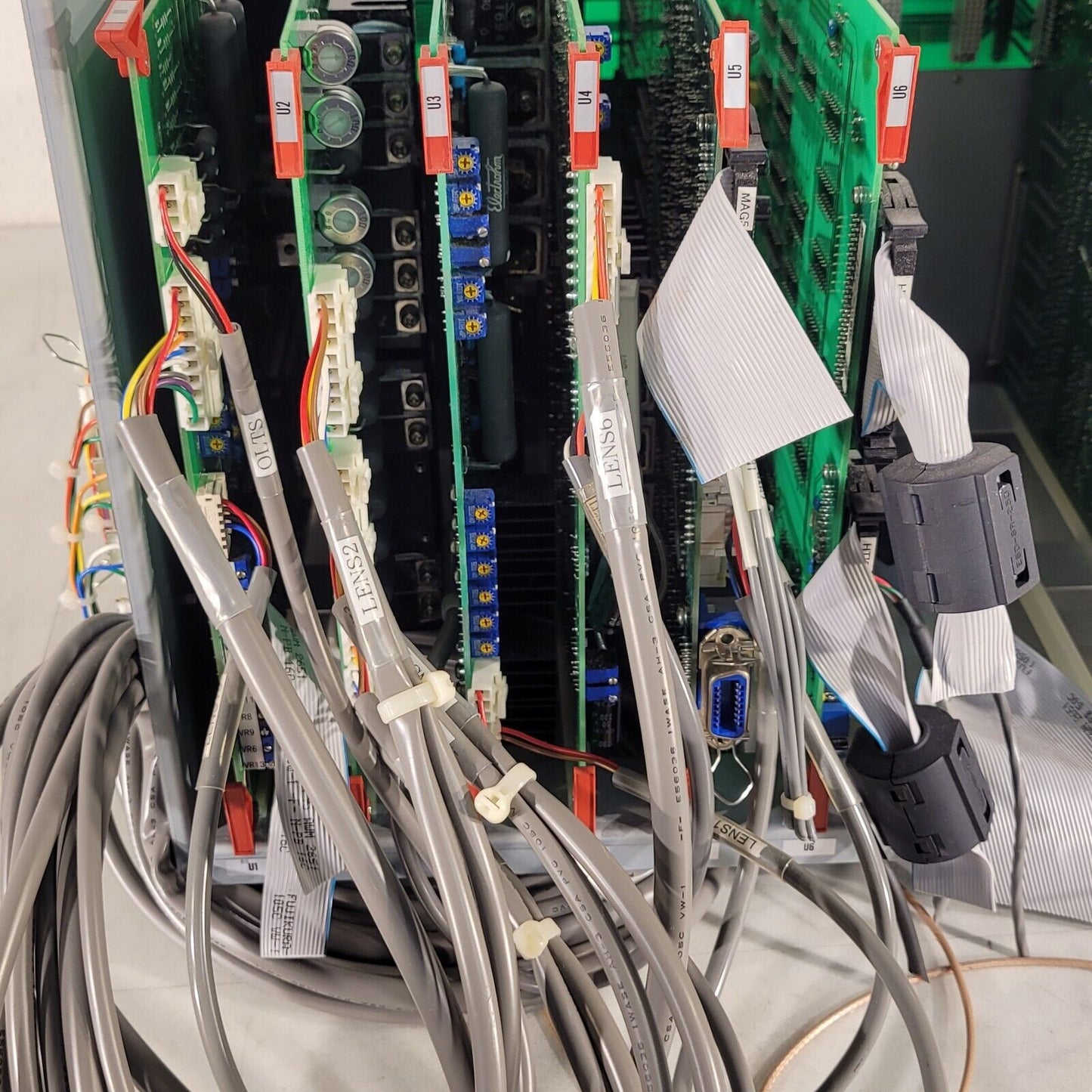 Jeol Back Plane CPU Assembly From Jeol SM67010BU Electron Microscope Control