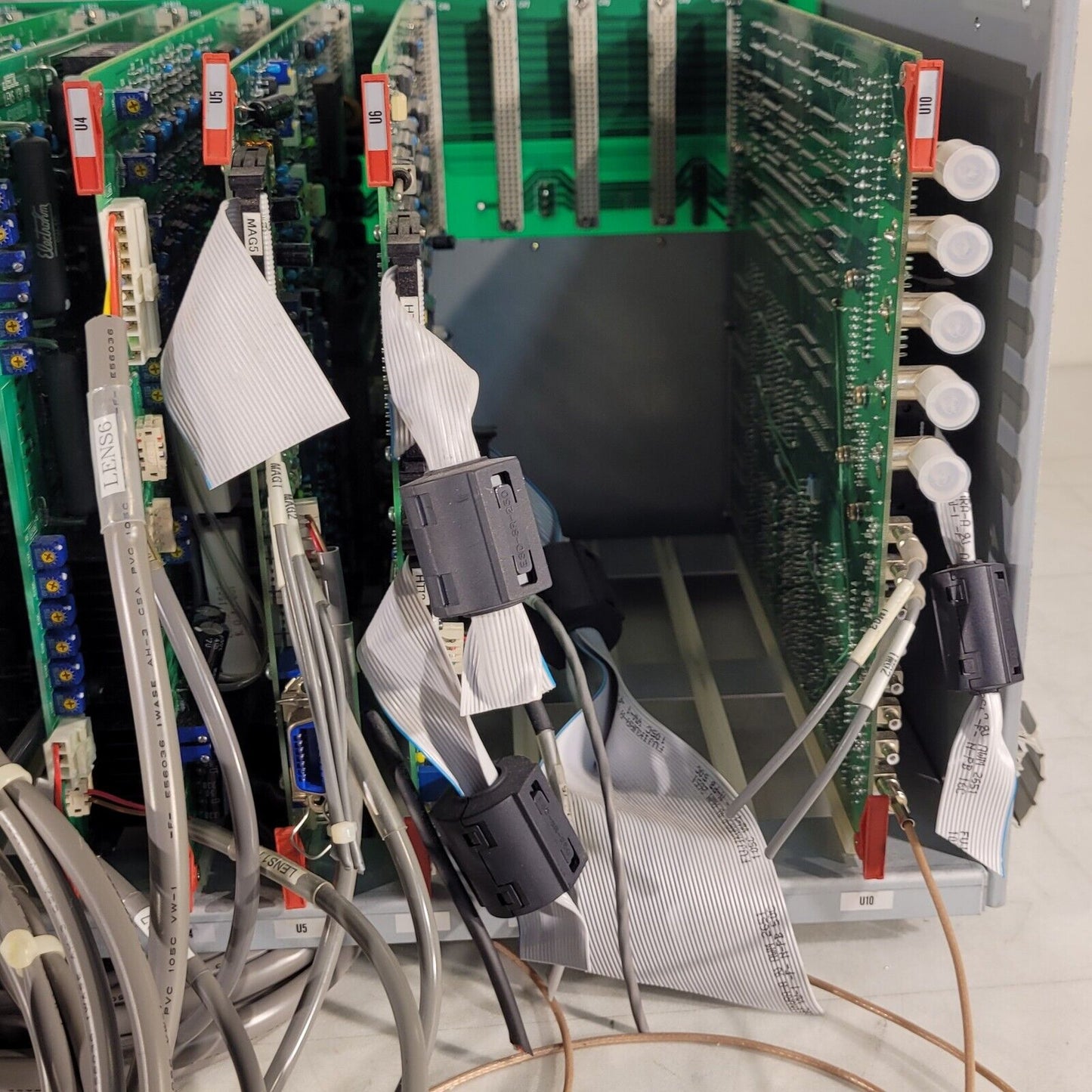 Jeol Back Plane CPU Assembly From Jeol SM67010BU Electron Microscope Control